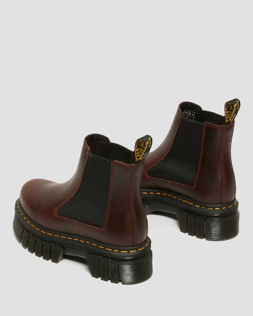 Chelsea boots plateformes Audrick en cuir BrandoChelsea boots plateformes Audrick en cuir Brando Dr. Martens