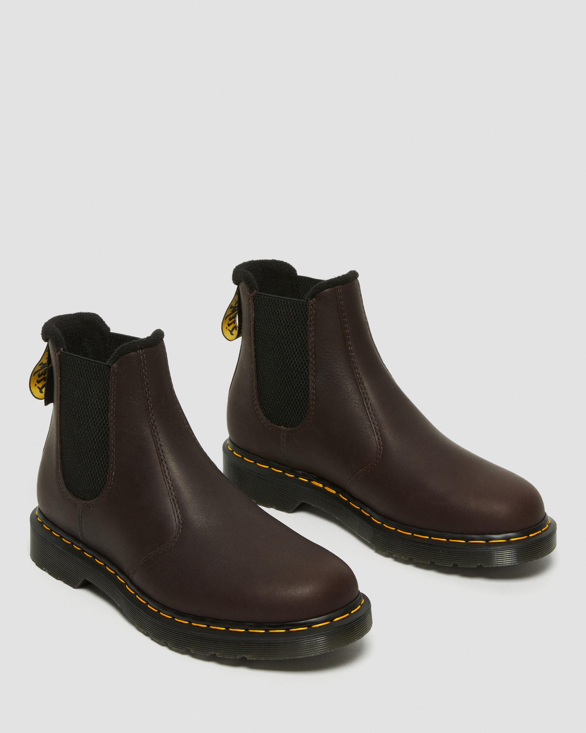 2976 Warmwair Valor Wp Leather Chelsea Boots in Dark Brown