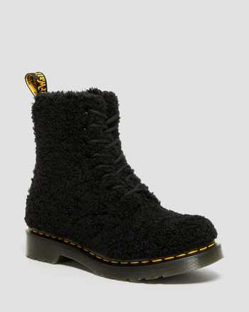 1460 Pascal Shearling Kunstfell Stiefel