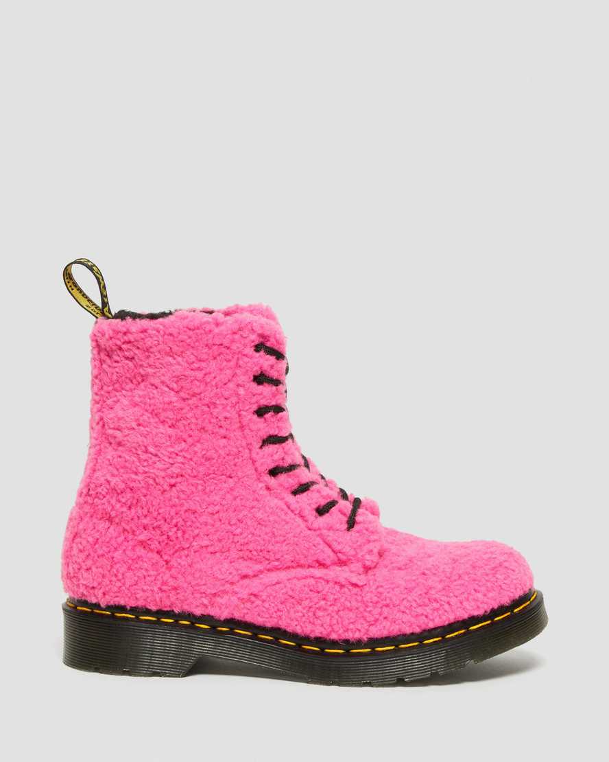 1460 Pascal Women's Faux Shearling Boots1460 Pascal Shearling Kunstfell Stiefel Dr. Martens