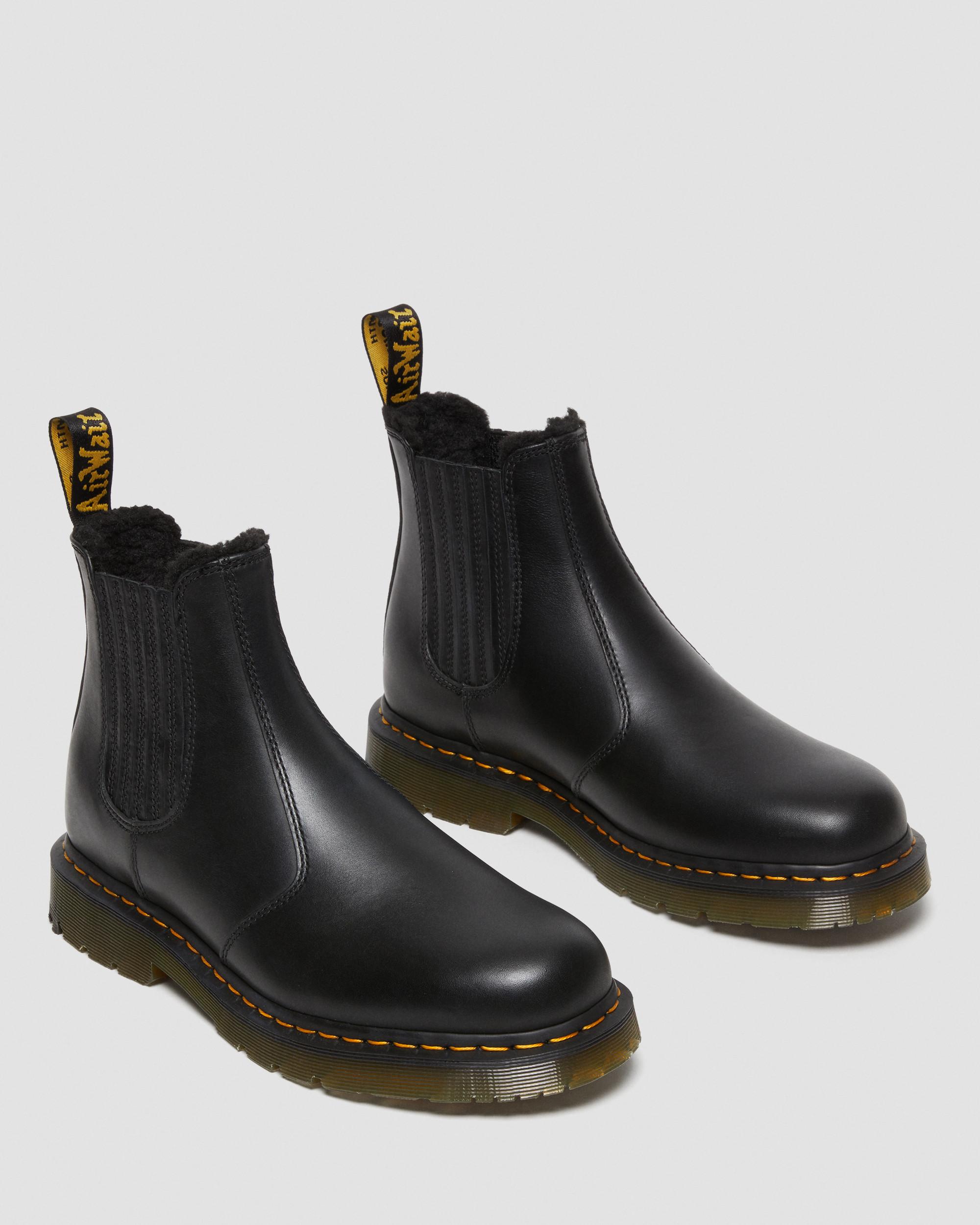 2976 DM's Wintergrip Leather Chelsea Boots in Black | Dr. Martens