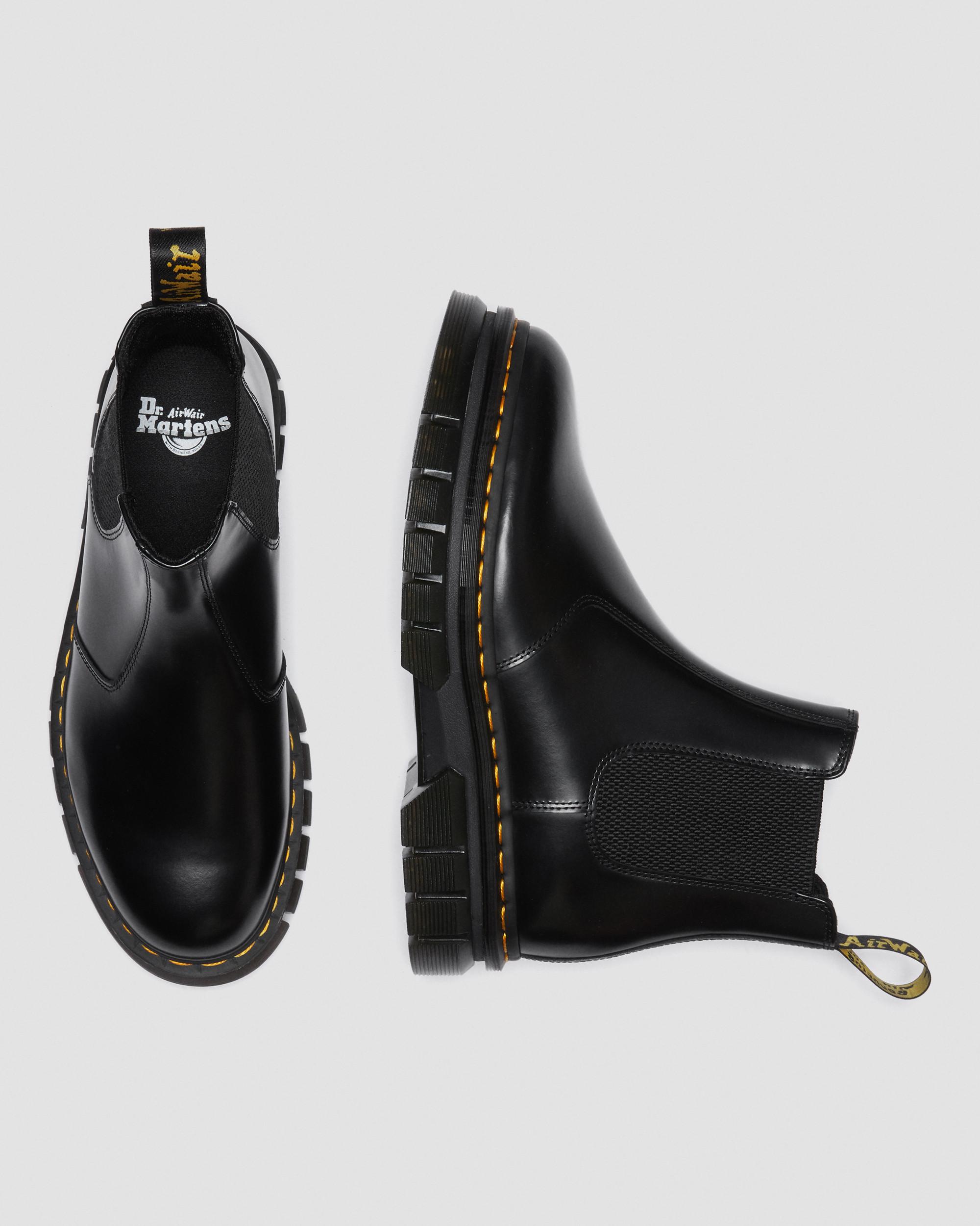 DR MARTENS Rikard Polished Smooth Leather Chelsea Boots