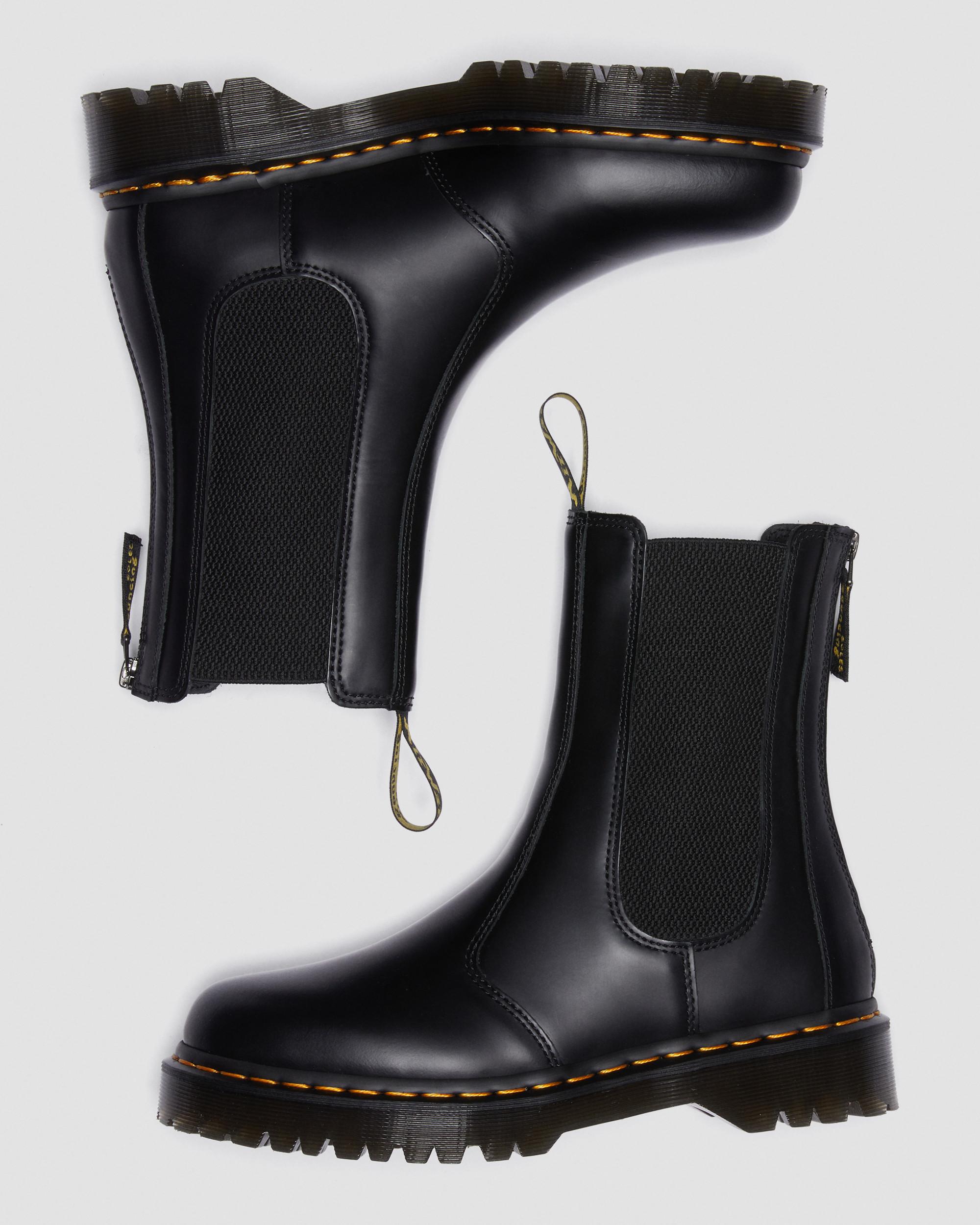 2976 Hi Bex Zip Boots in Black | Dr. Martens
