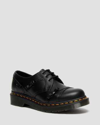 1461 Women's Bow Smooth Leather Oxford Shoes