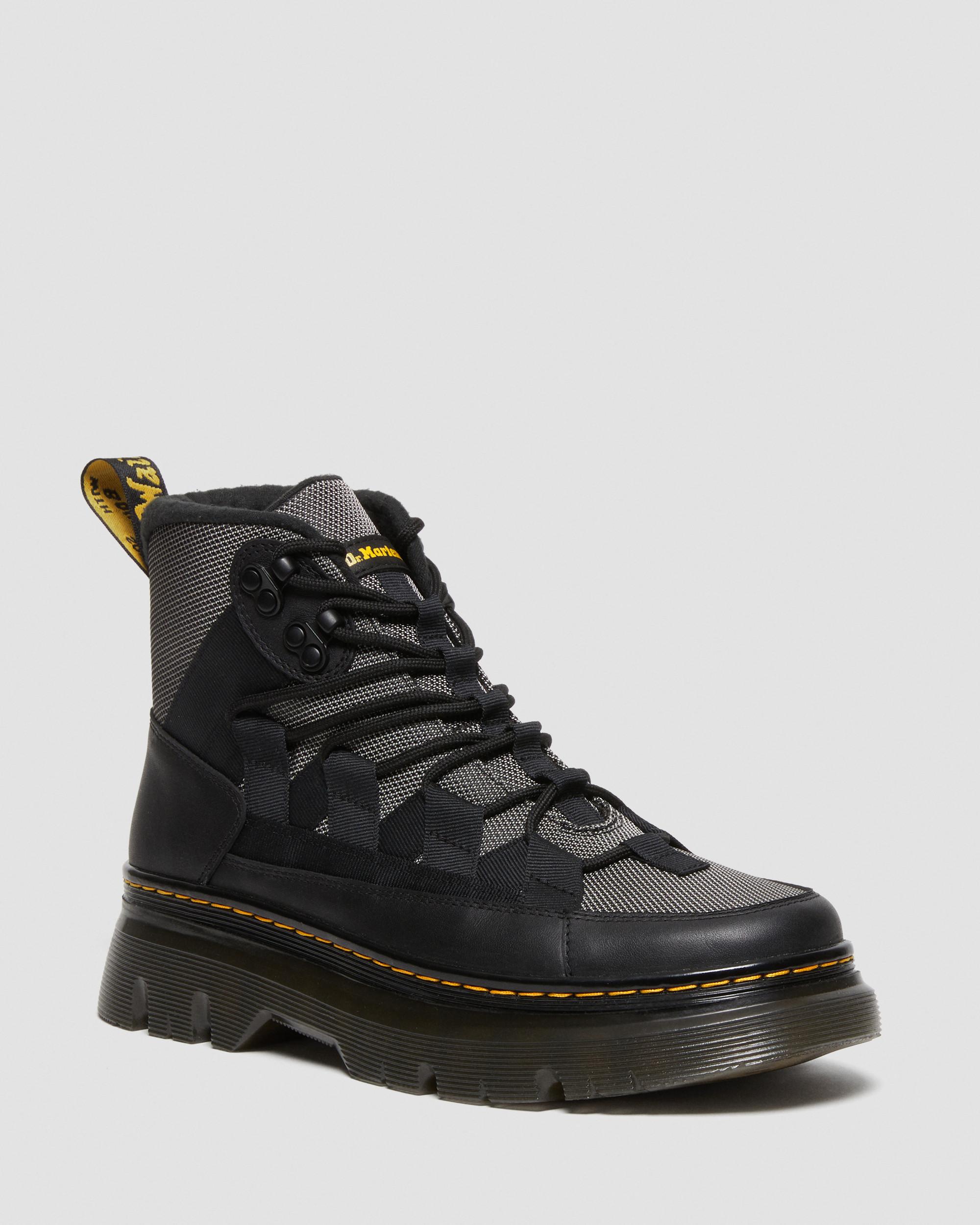 Boury Warmwair Contrast Casual Boots in BLACK | Dr. Martens™