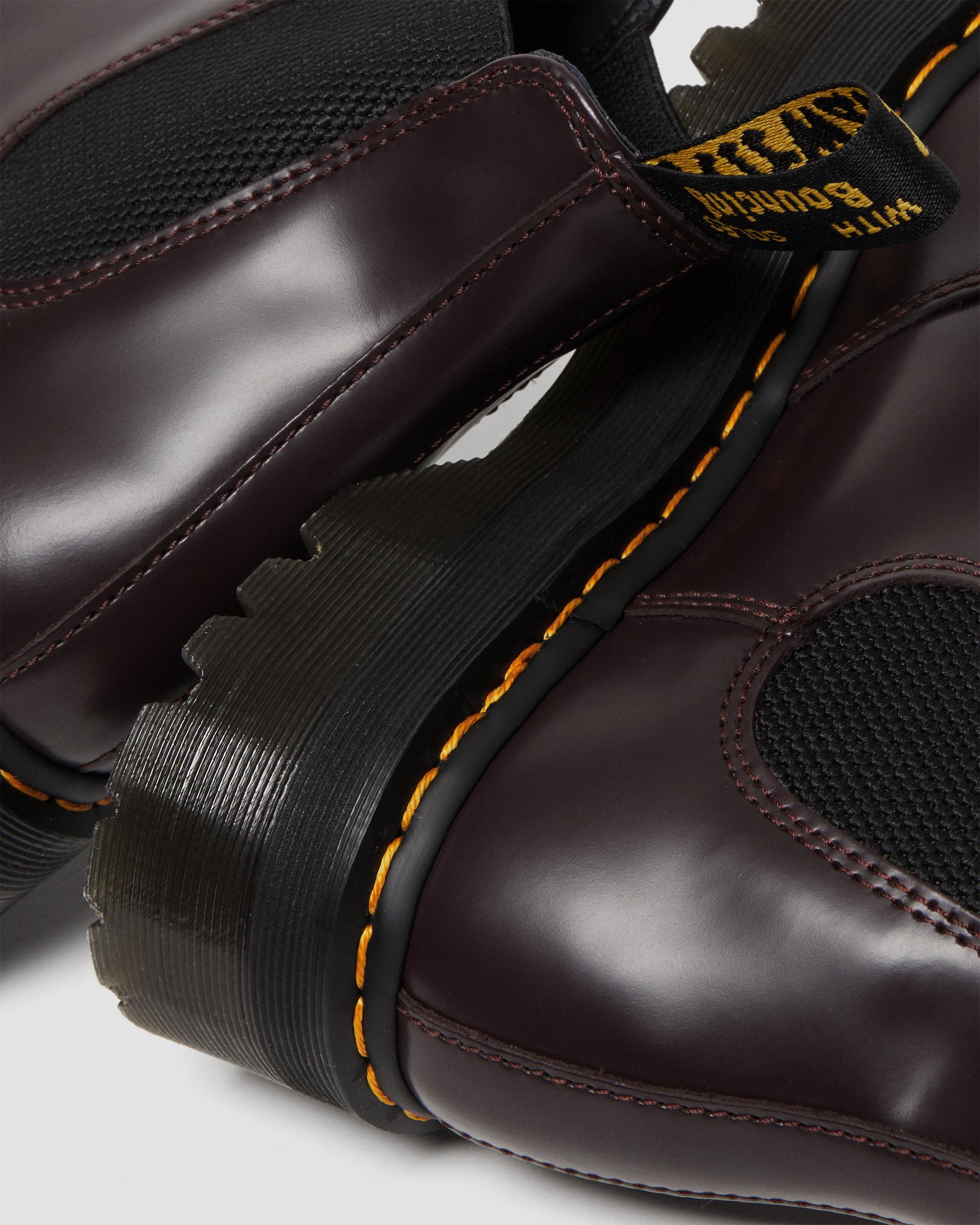 Botas Chelsea con plataforma 2976 Quad de piel Smooth