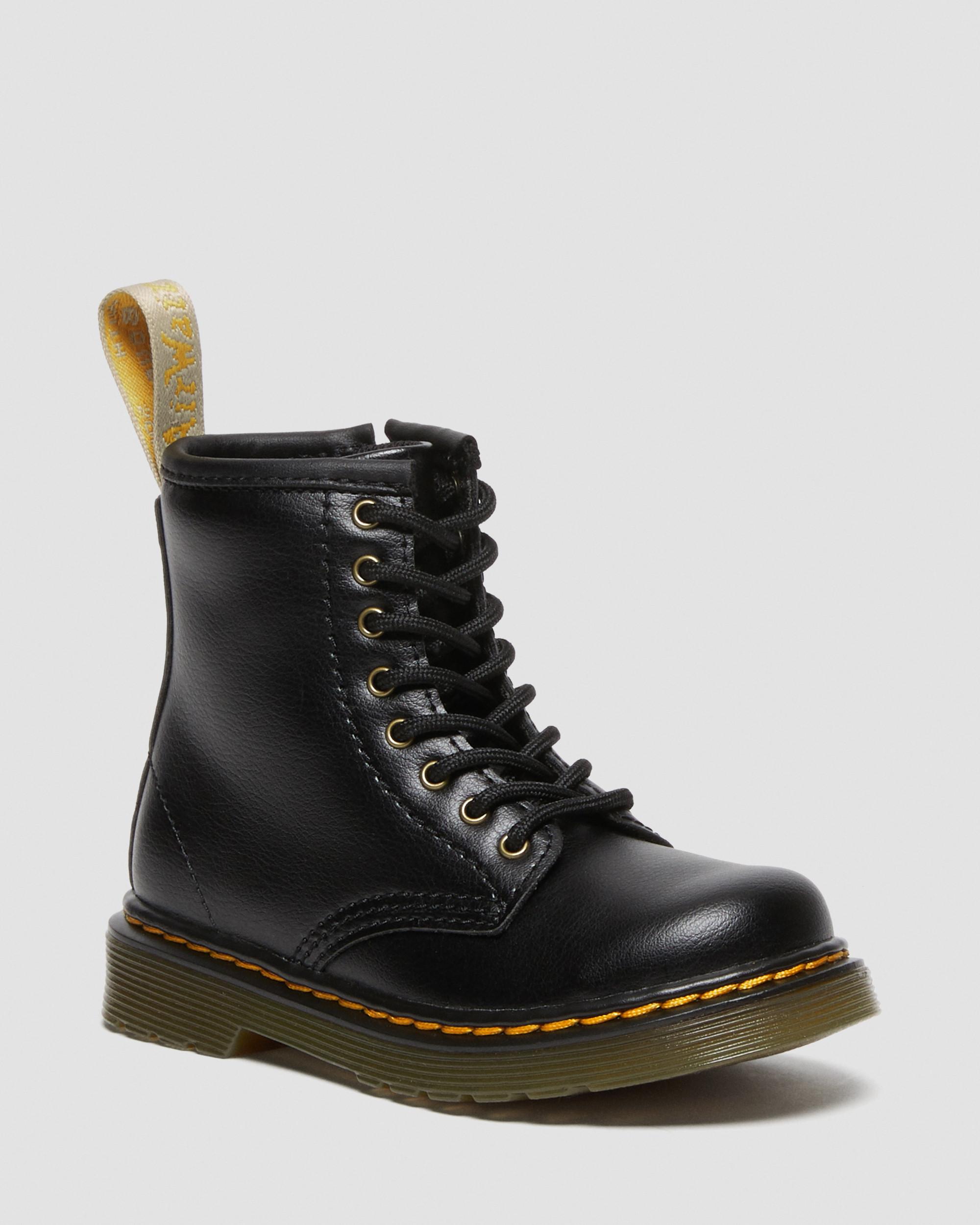 Vegan Toddler 1460 Lace Up Boots in BLACK | Dr. Martens™