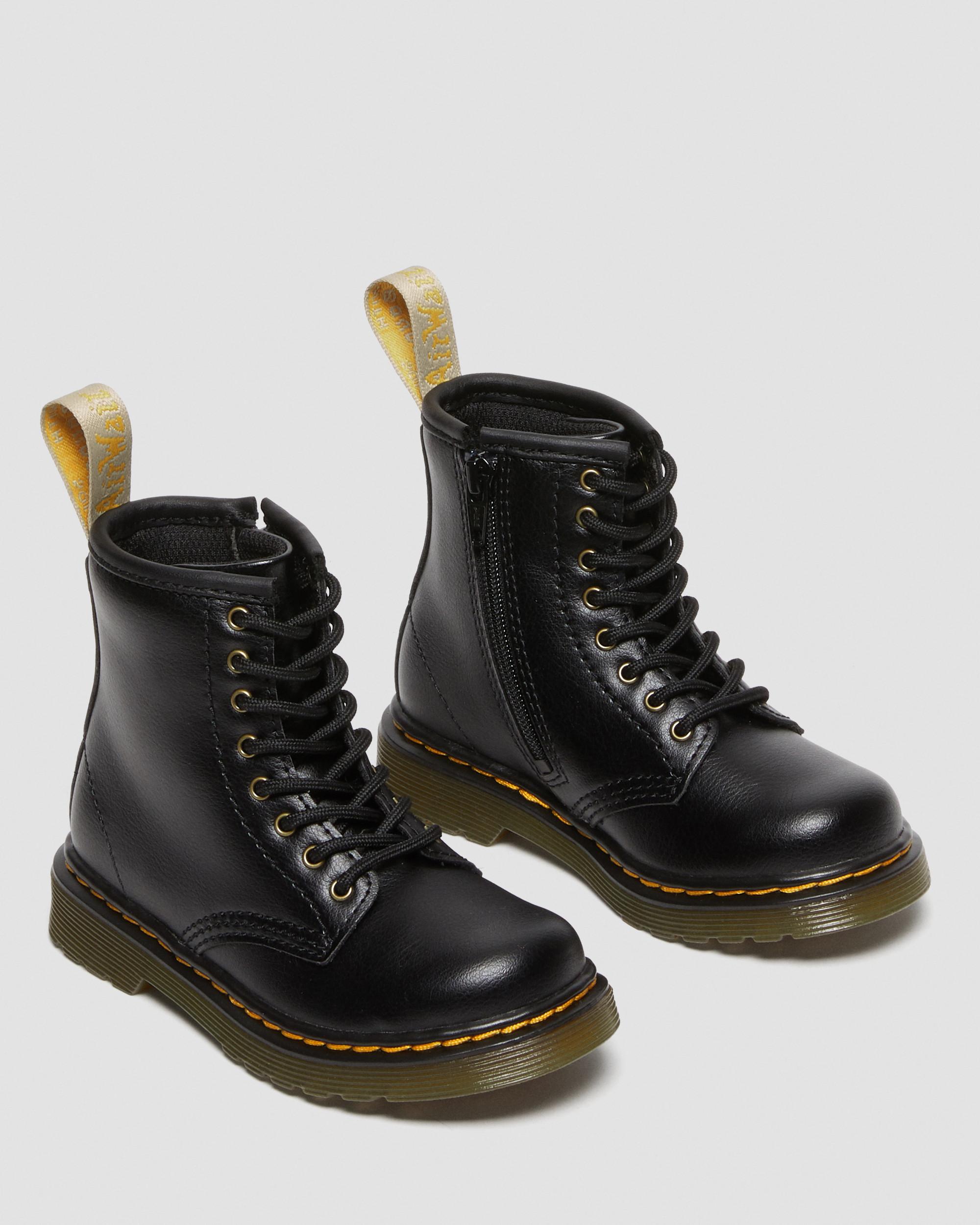 Vegan Toddler 1460 Lace Up Boots in BLACK | Dr. Martens™