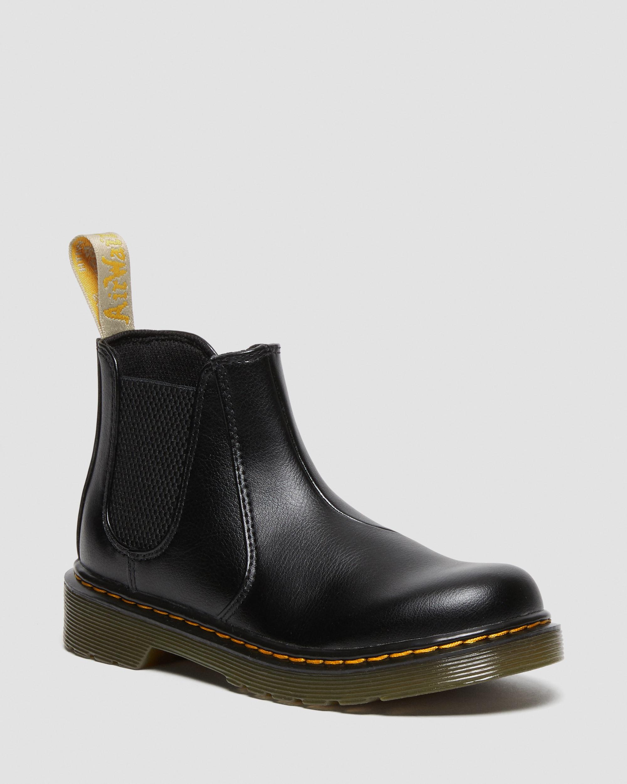 Vegan Junior 2976 Chelsea Boots in Black | Dr. Martens