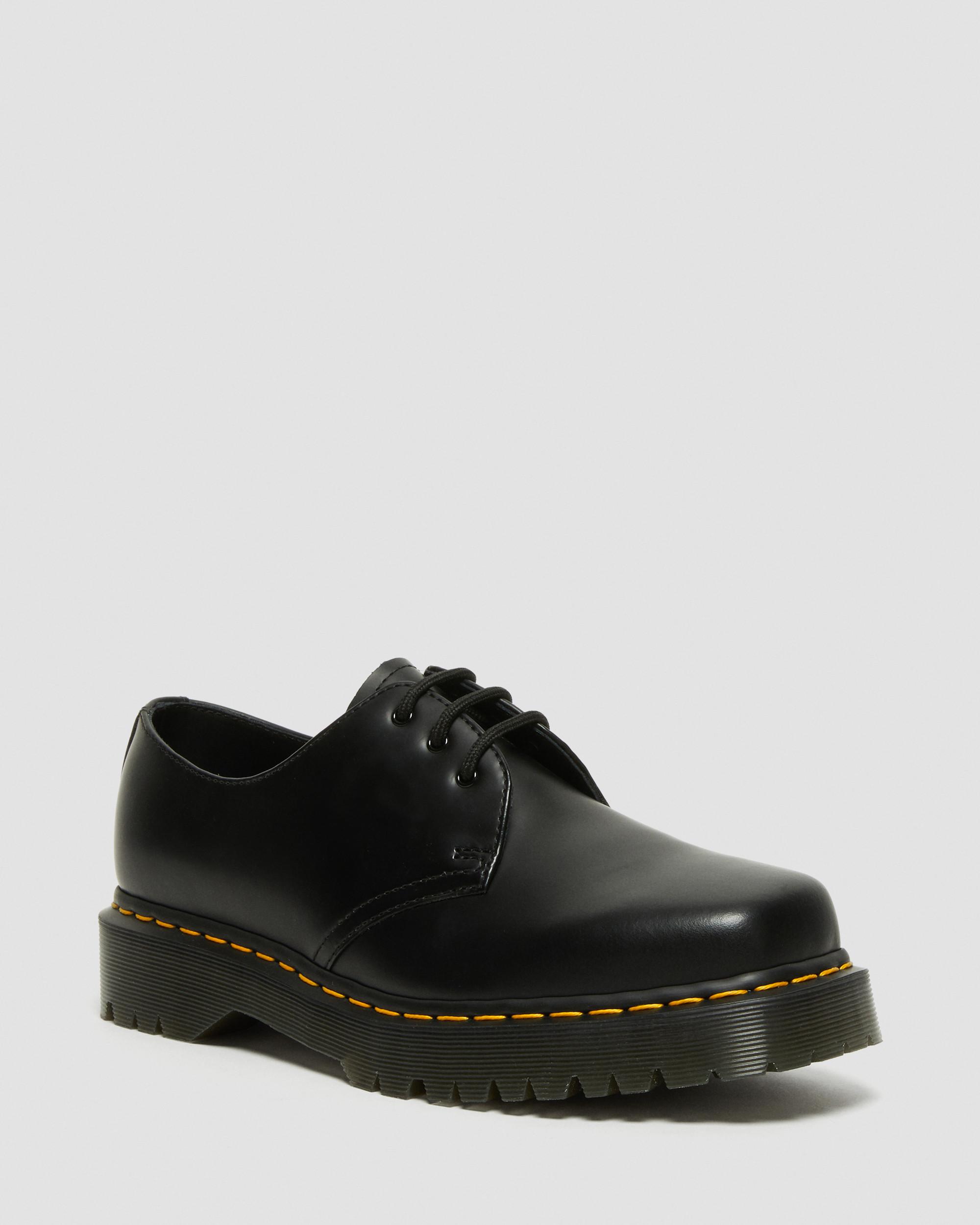 1461 Bex Squared Toe Leather Oxford Shoes in Black | Dr. Martens