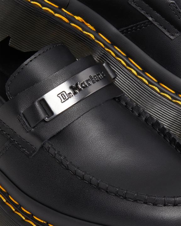 Penton Bex Double Stitch Leather Loafers in Black | Dr. Martens Penton Bex Double Stitch Leather Loafers in Black | Dr. Martens