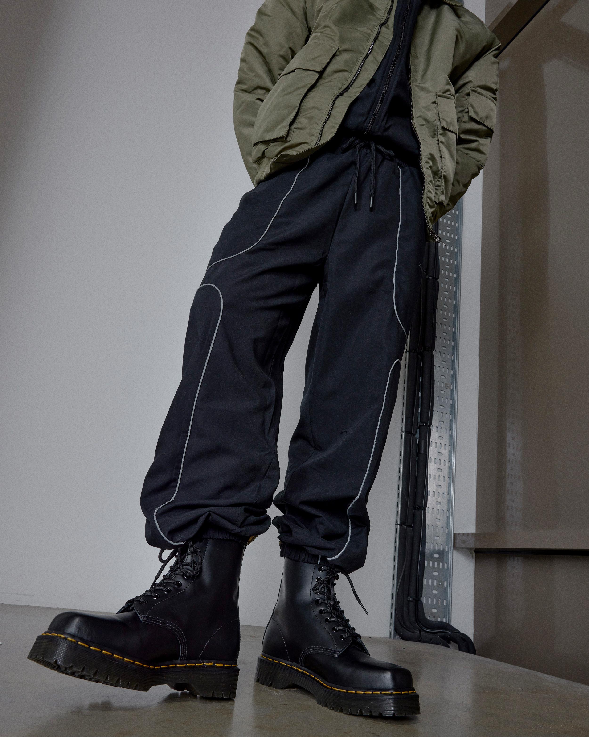 Dr.Martens 1460 BEX SQUARED 厚底 バイカー　アメカジ 1460 Bex Squared Toe Leather Lace Up Boots in BLACK | Dr. Martens™