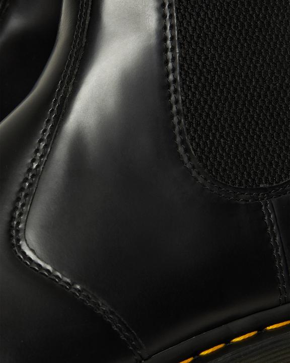 2976 Bex Squared Toe Leather Chelsea Boots in Black | Dr 2976 Bex Squared Toe Leather Chelsea Boots in Black | Dr