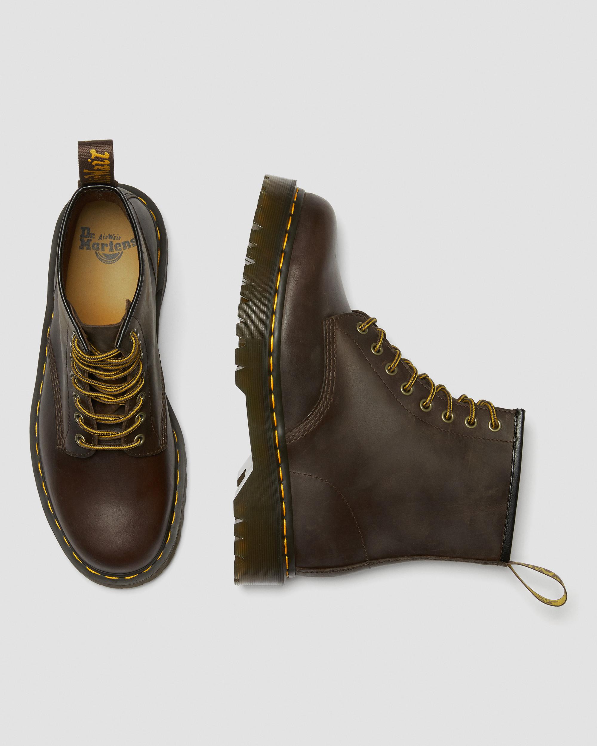 1460 Bex Crazy Horse Leather Lace Up Boots | Dr. Martens ReWair