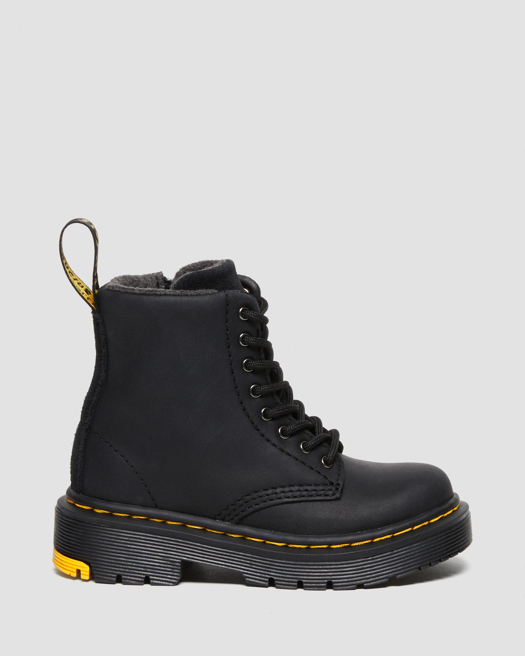Toddler 1460 Wintergrip Suede Lace Up BootsToddler 1460 Wintergrip Suede Lace Up Boots Dr. Martens