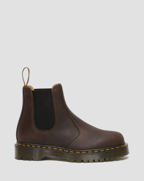 2976 Bex Crazy Horse Chelsea Boots in Dark Brown | Dr. Martens 2976 Bex Crazy Horse Chelsea Boots in Dark Brown | Dr. Martens