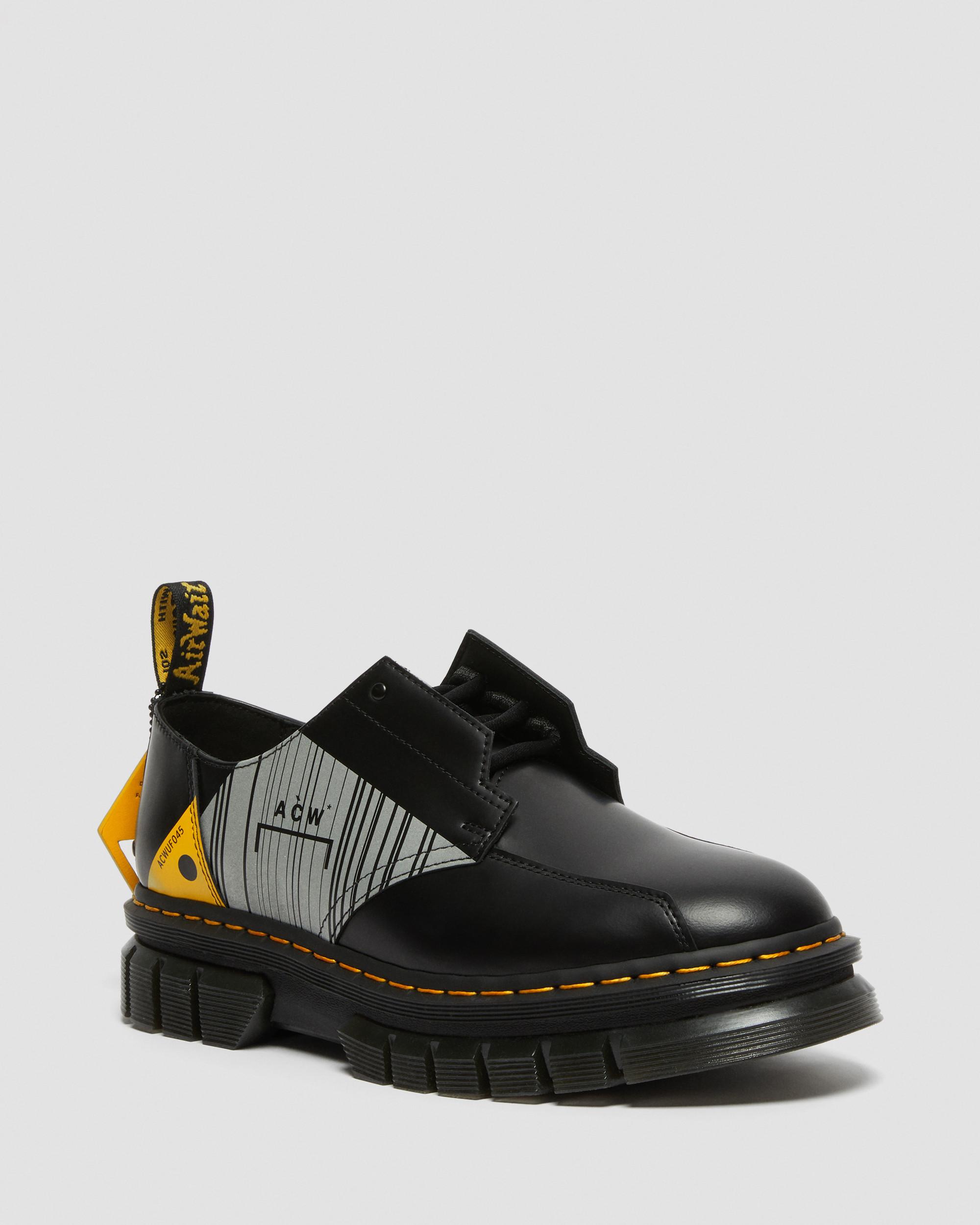 Dr. Martens' Rikard A-cold-wall* Leather Platform Shoes In Black