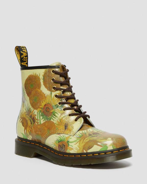 Boots 1460 Sunflowers en cuir The National GalleryBoots 1460 Sunflowers en cuir The National Gallery Dr. Martens