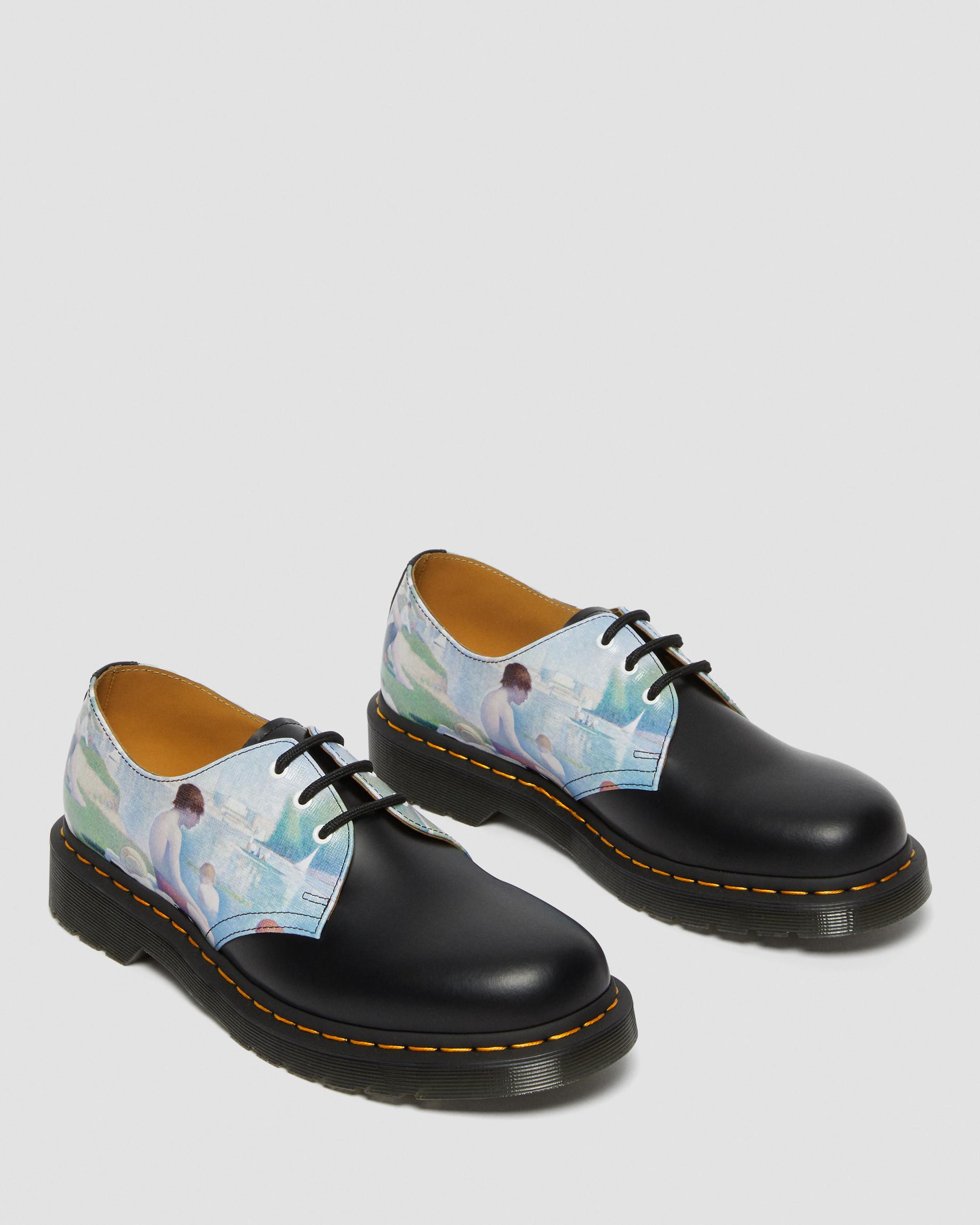 1461 The National Gallery Seurat Oxford Shoes in Black | Dr. Martens