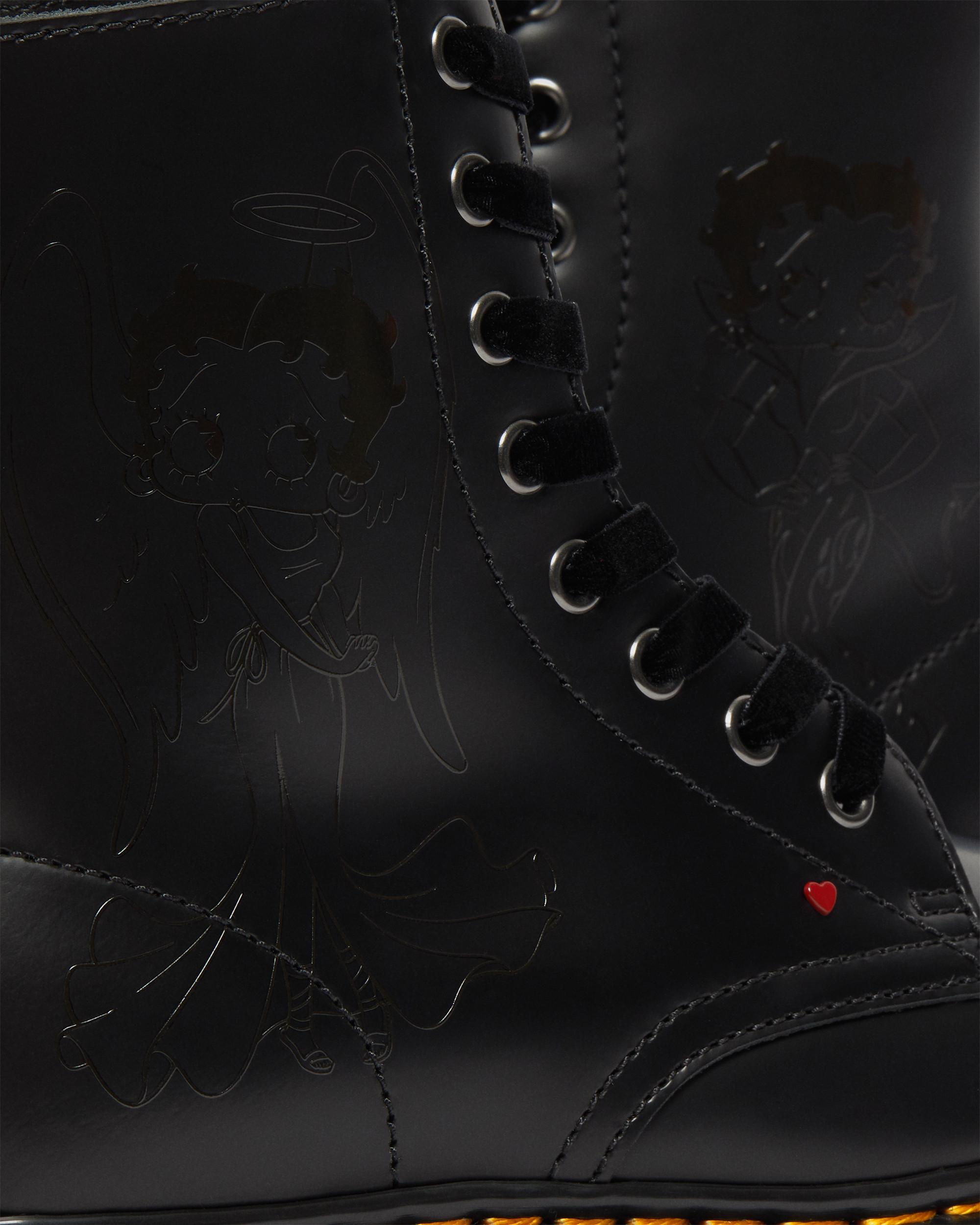 Jadon Boot Betty Boop Leather Platforms in {{color}} | Dr. Martens™