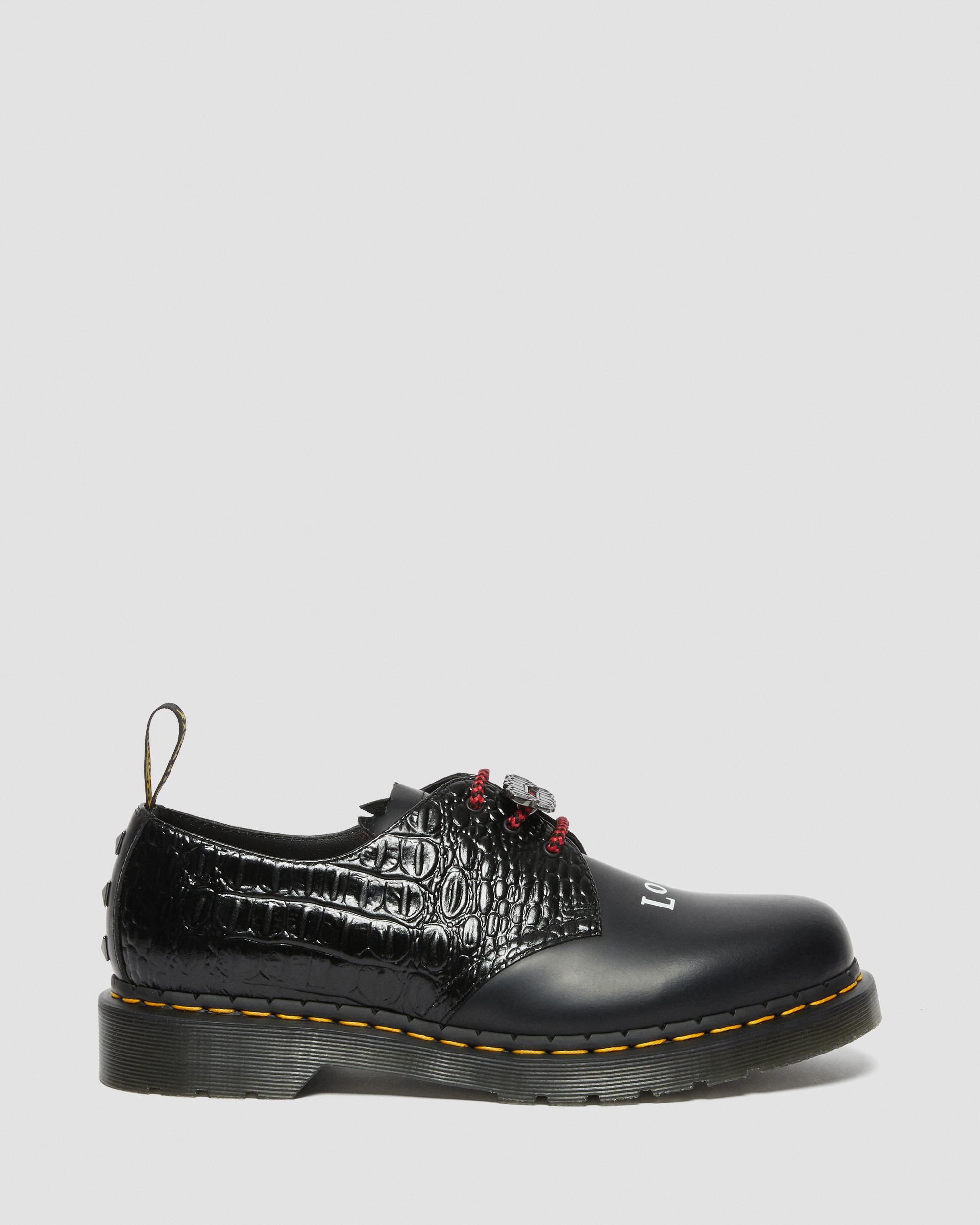 1461 WB Lost Boys Leather Oxford Shoes in BLACK | Dr. Martens™