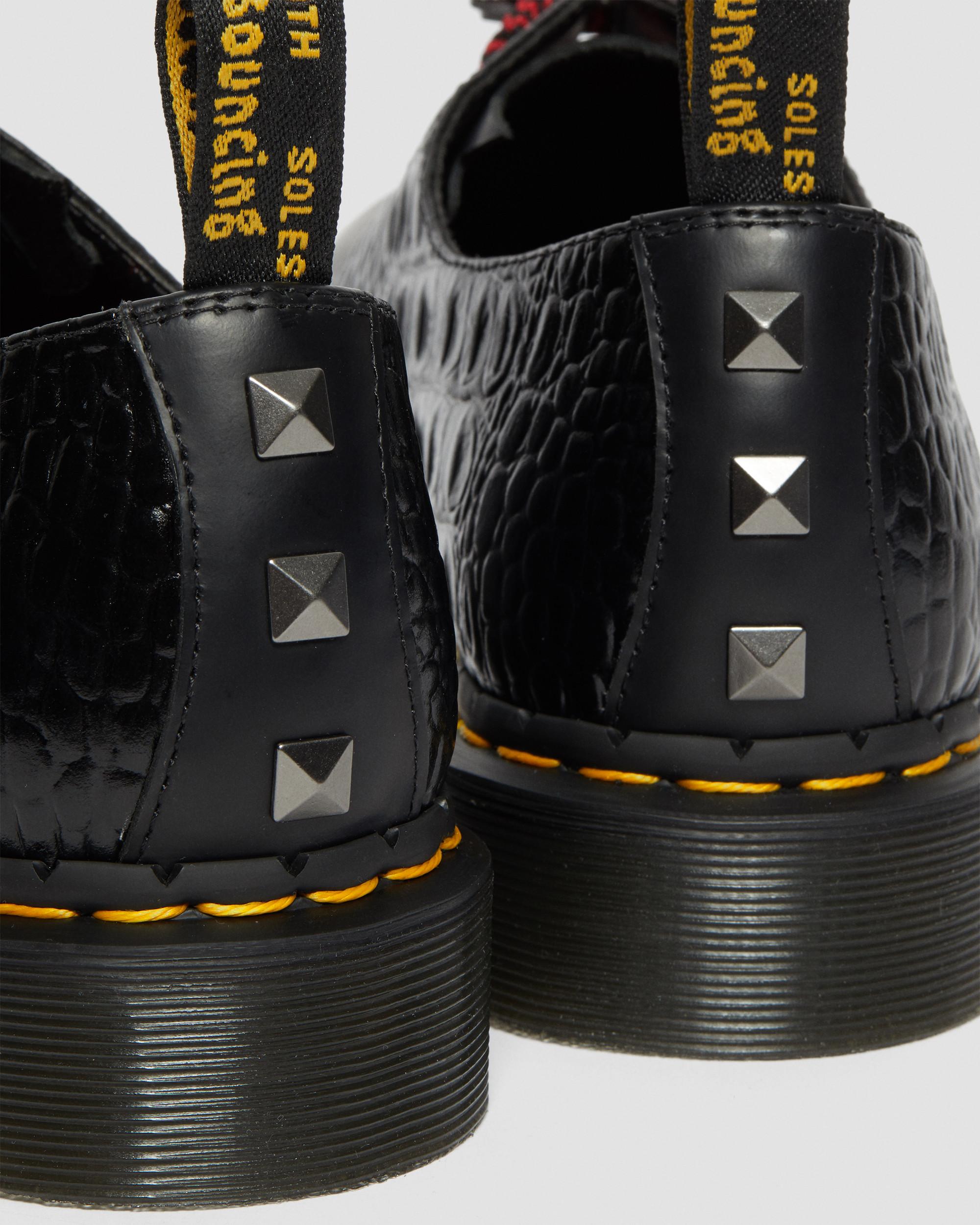 1461 WB Lost Boys Leather Oxford Shoes in BLACK | Dr. Martens™