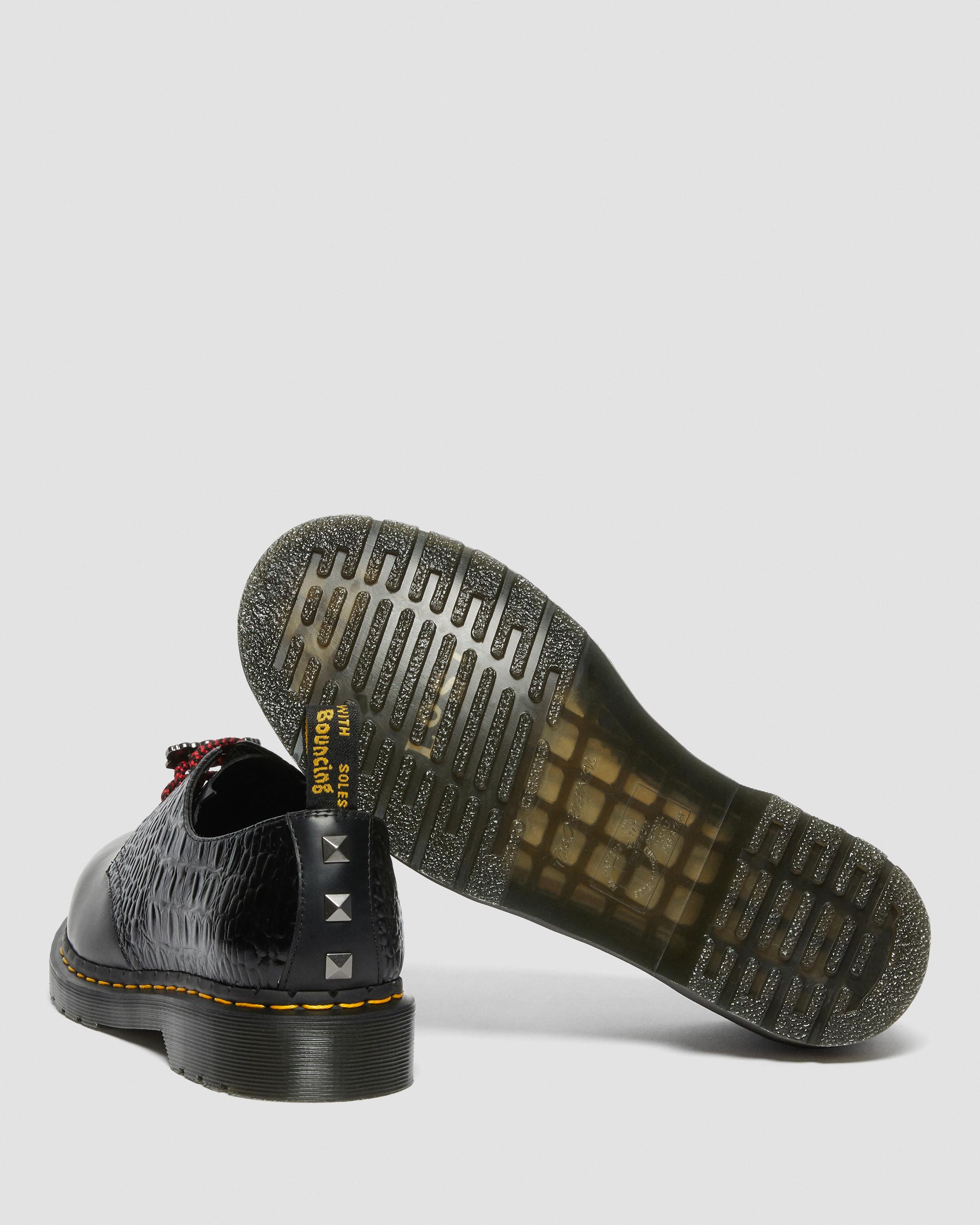 1461 WB Lost Boys Leather Oxford Shoes in BLACK | Dr. Martens™