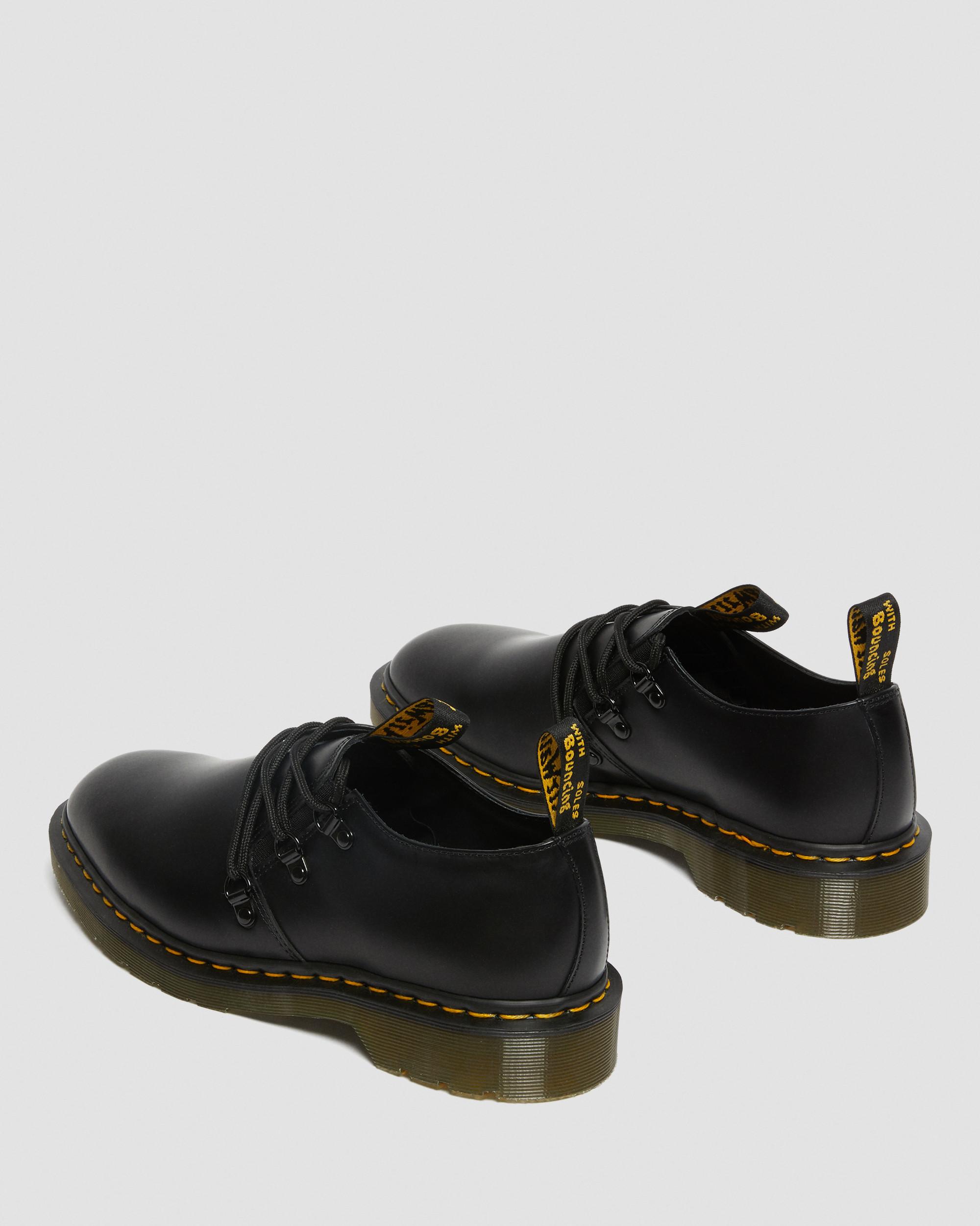 1461 Engineered Garments Leather Oxford Shoes in BLACK | Dr. Martens™