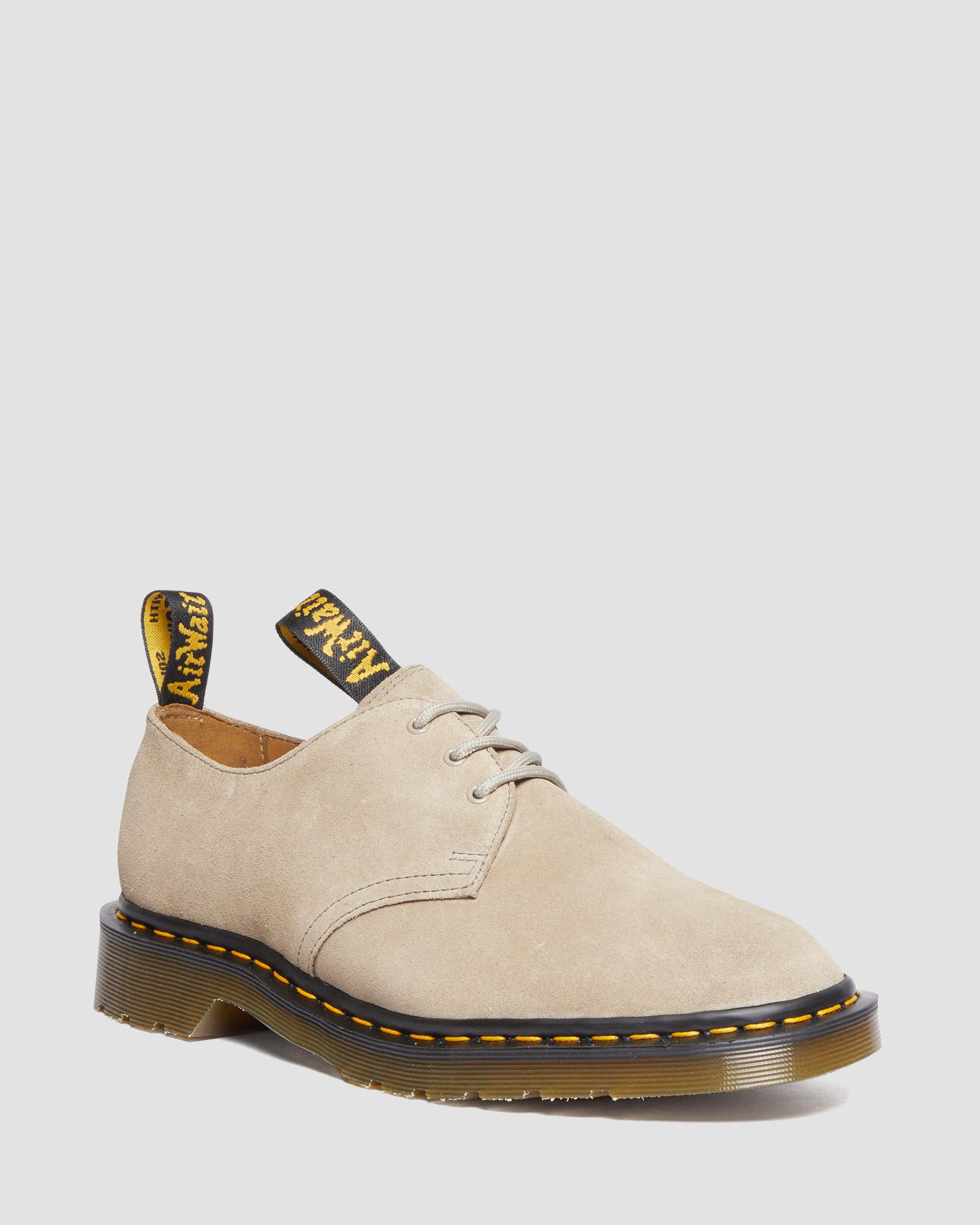 DR MARTENS 1461 Engineered Garments Suede Oxford Shoes