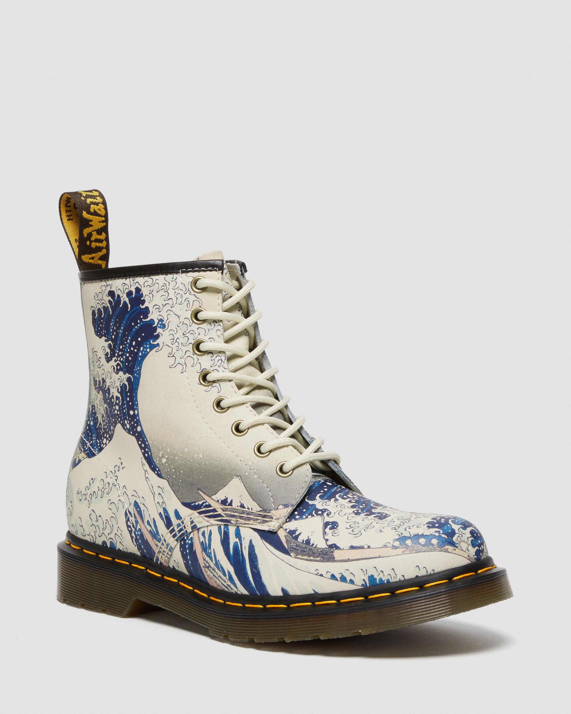 1460 The Met Leather Lace Up Boots in MULTI | Dr. Martens™