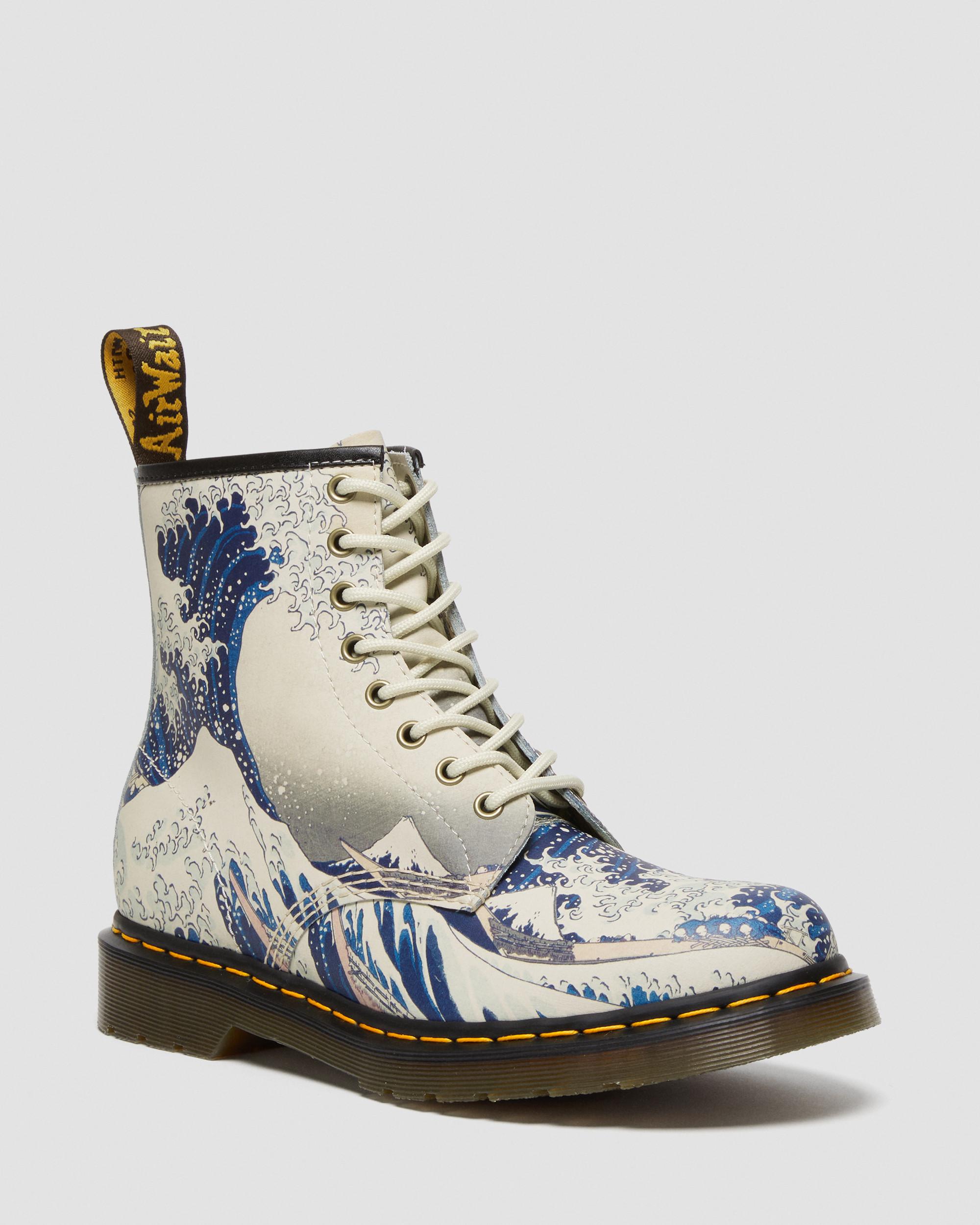 1460 The Met Leather Lace Up Boots in Multi | Dr. Martens