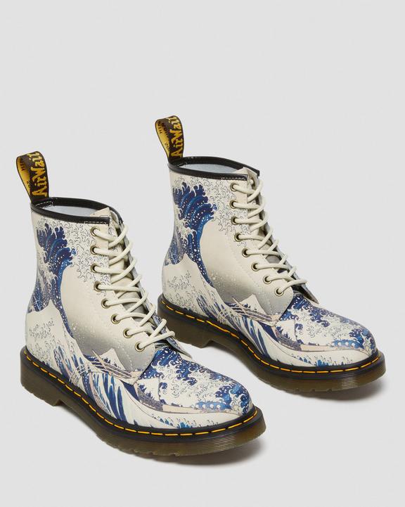 Boots 1460 The Met The Great Wave en cuirBoots 1460 The Met The Great Wave en cuir Dr. Martens