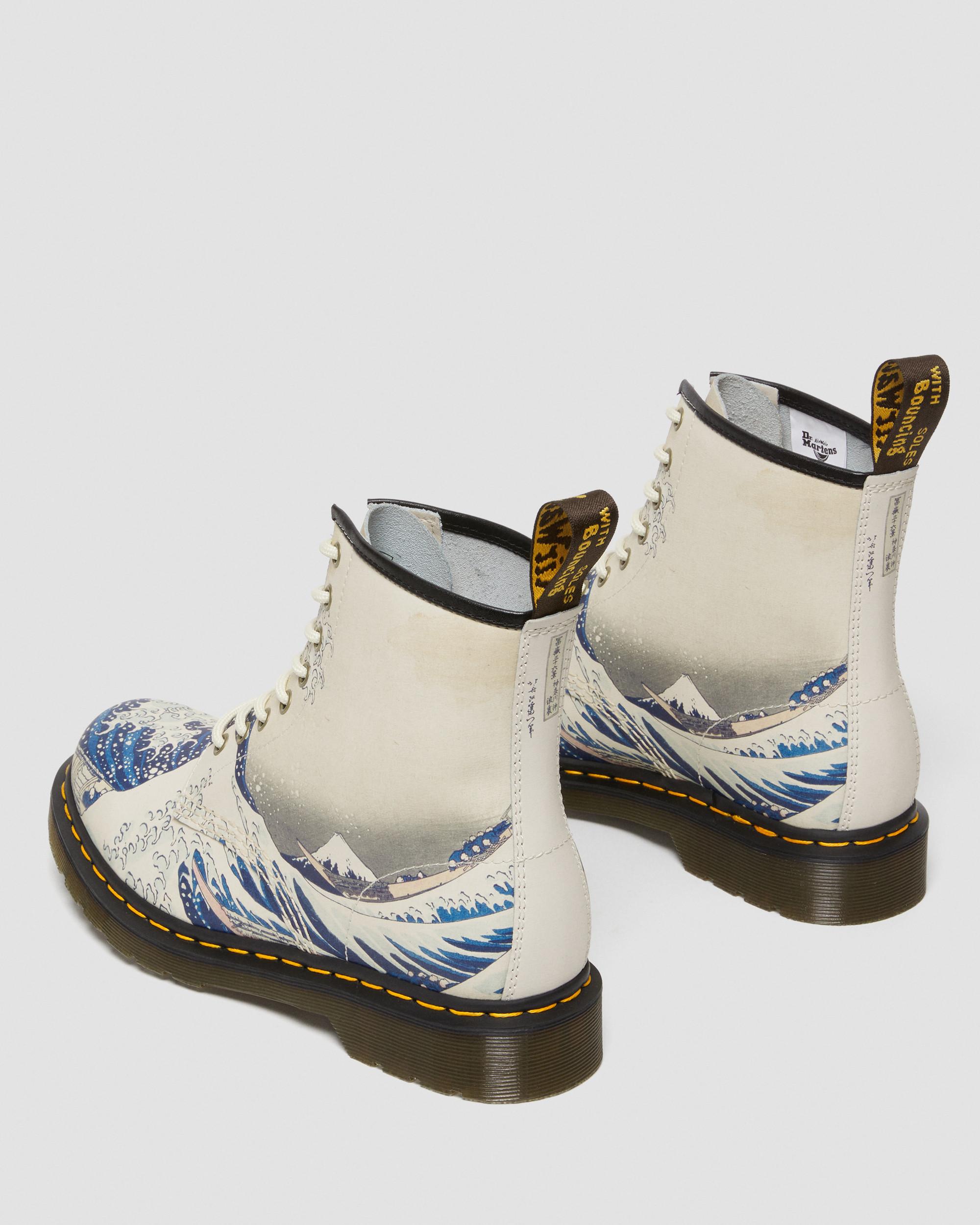 The Met 1460 The Great Wave Leather Boots