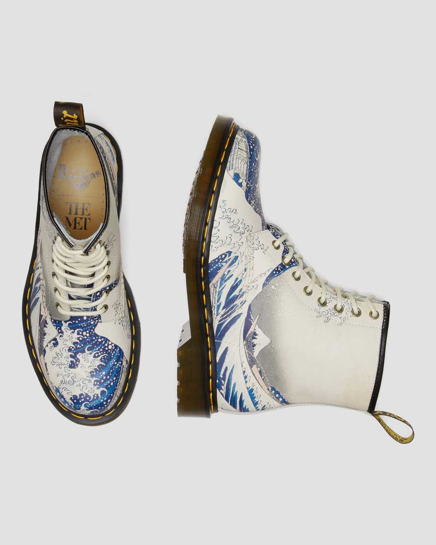 The Met 1460 The Great Wave Leather BootsThe Met 1460 The Great Wave Leather Boots Dr. Martens