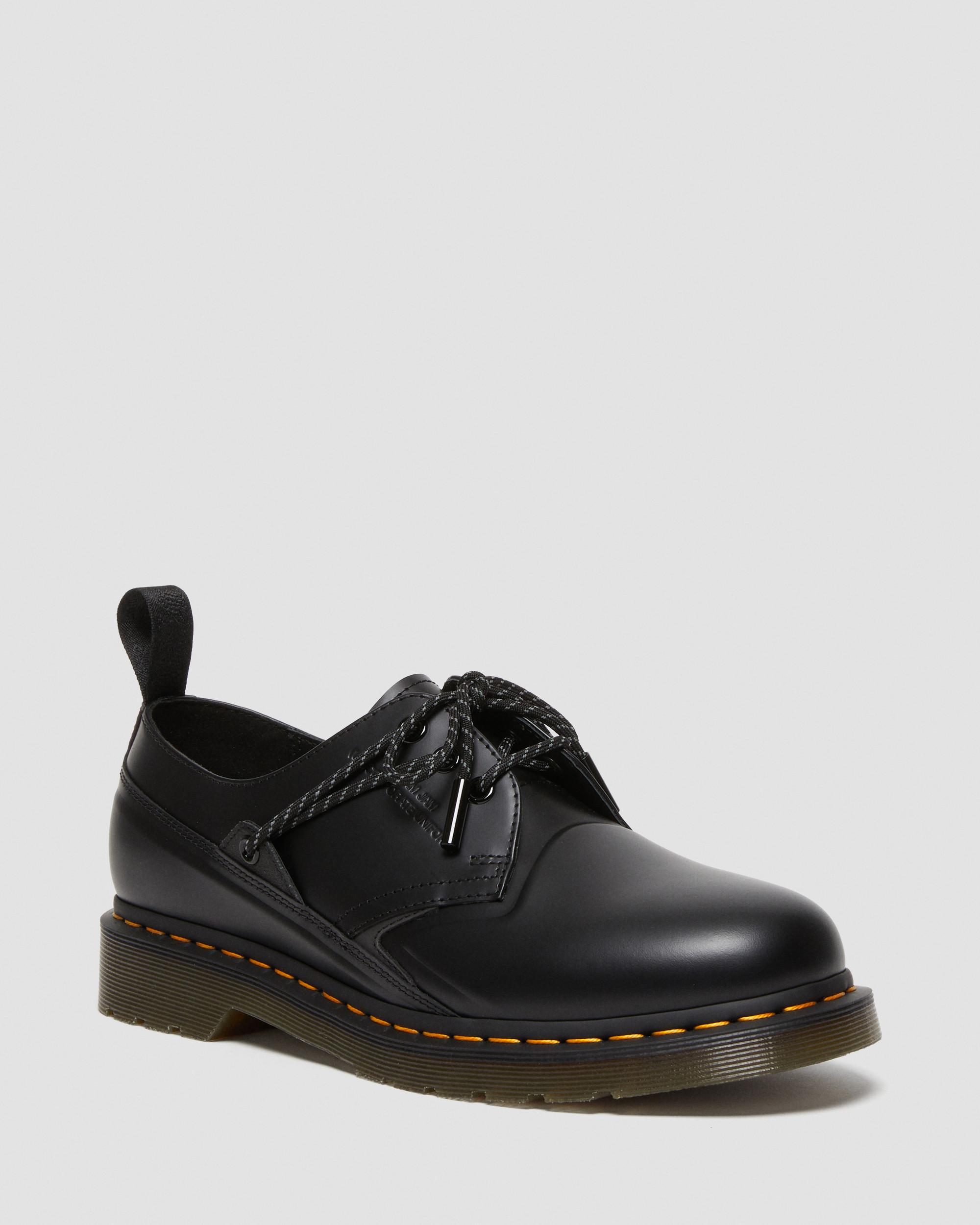 1461 Slam Jam Smooth Leather Shoes in Black