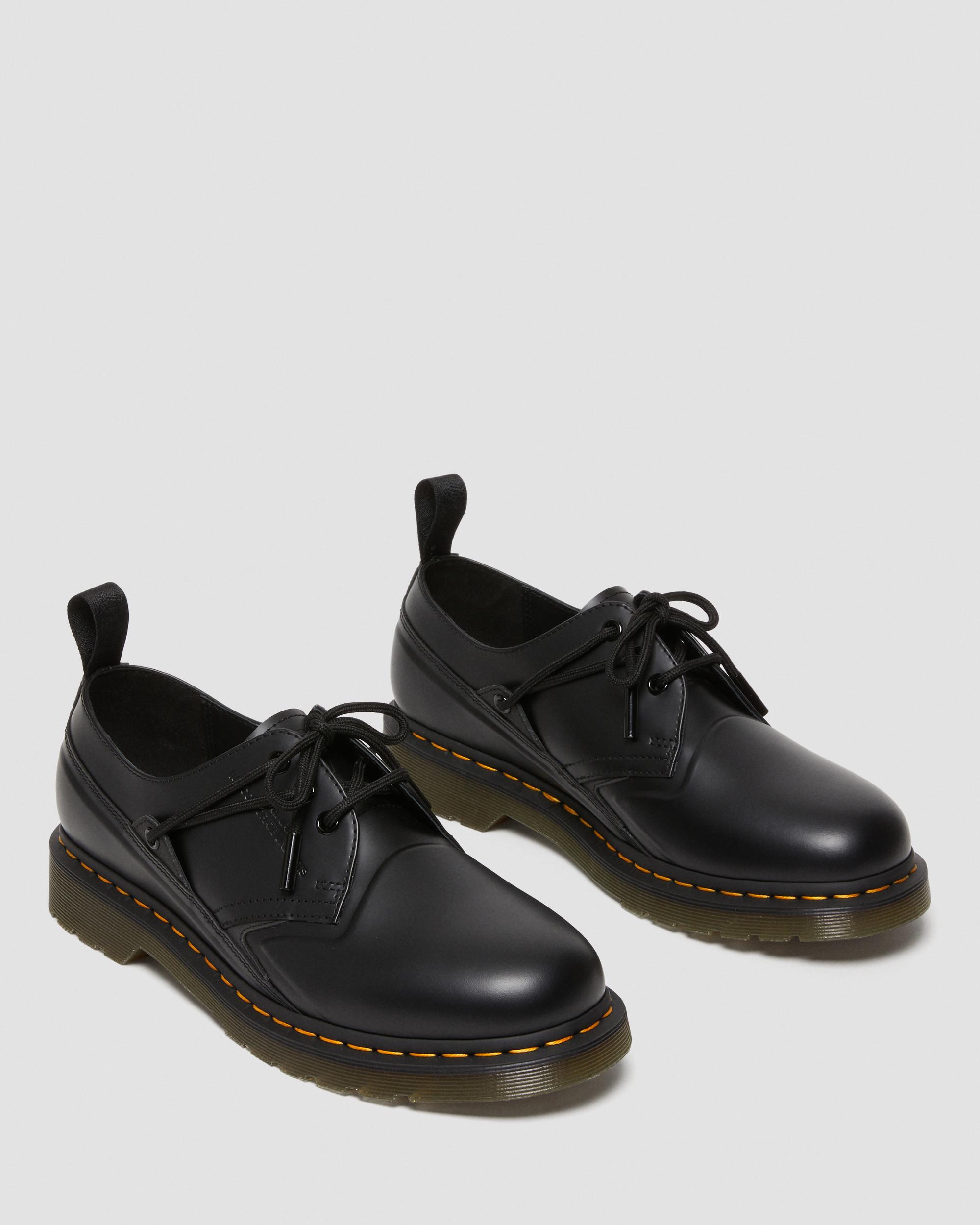 1461 Slam Jam Smooth Leather Shoes in Black