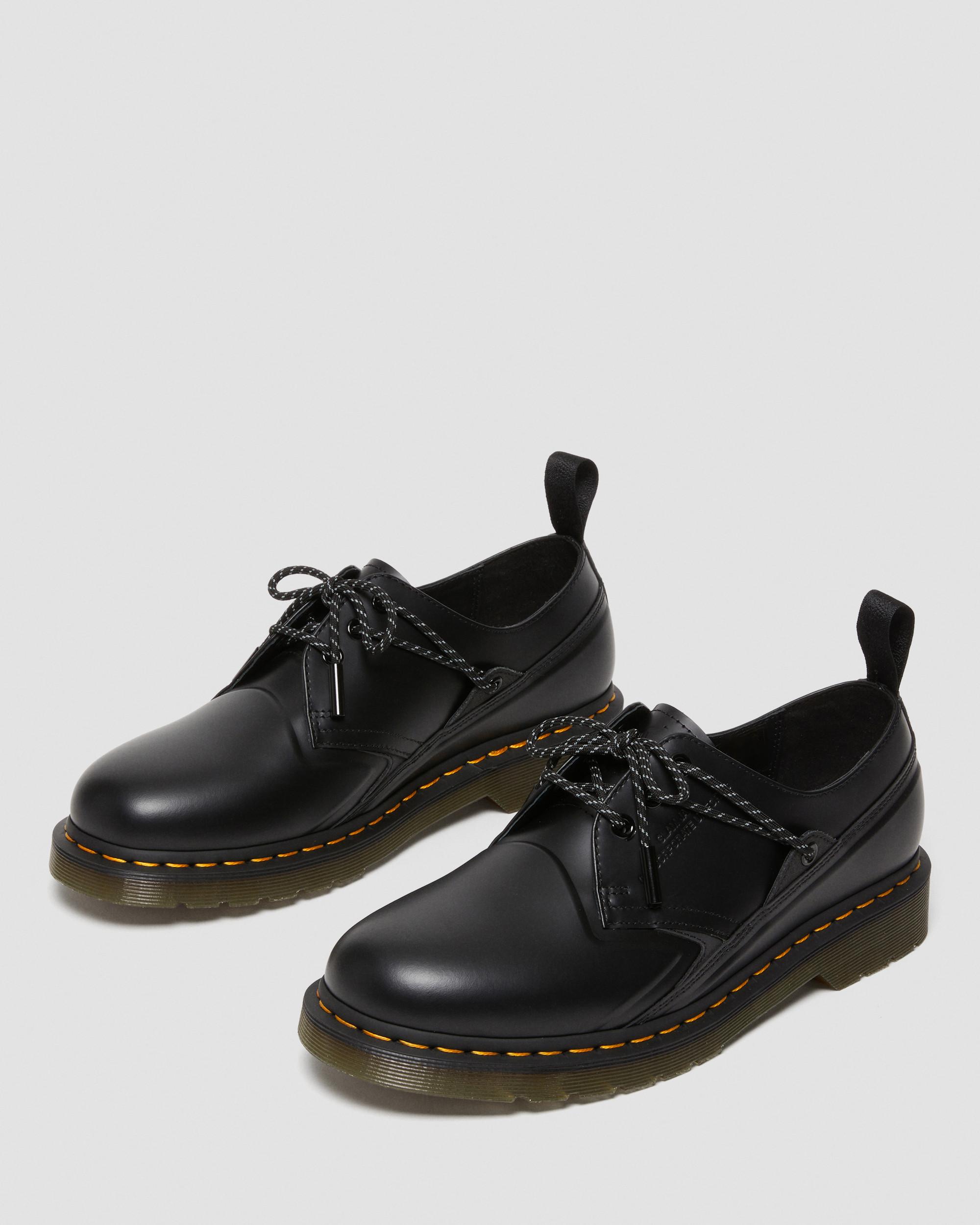 1461 Slam Jam Smooth Leather Shoes in Black | Dr. Martens