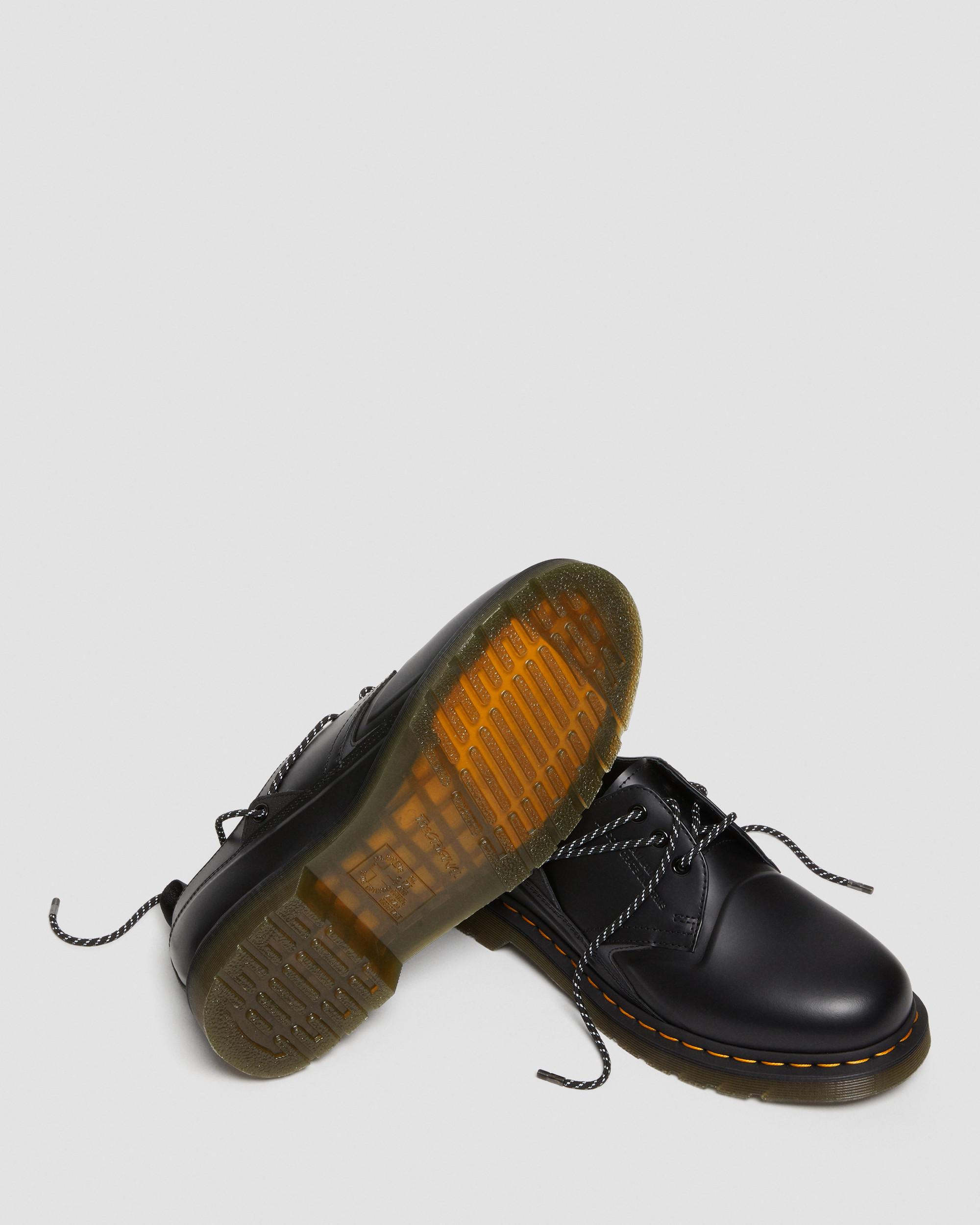 Chaussures 1461 Slam Jam en cuir Smooth in Noir