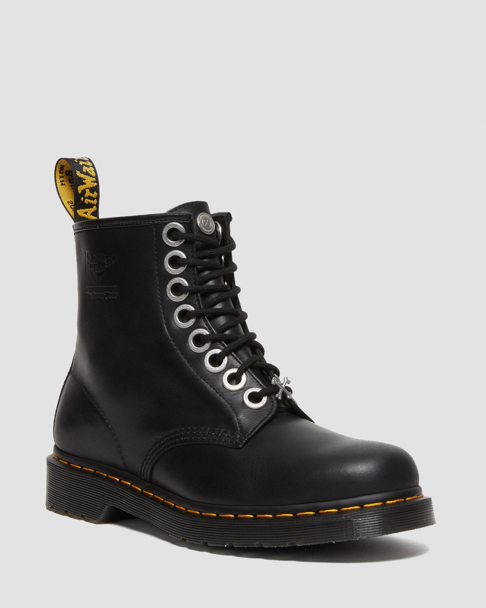 Dr.Martens ブーツ 1460 The Great Frog Leather Lace Up Boots in BLACK | Dr. Martens™