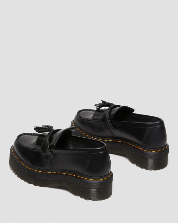 Adrian Quad Leather Platform Tassle LoafersAdrian Quad Leather Platform Tassle Loafers Dr. Martens