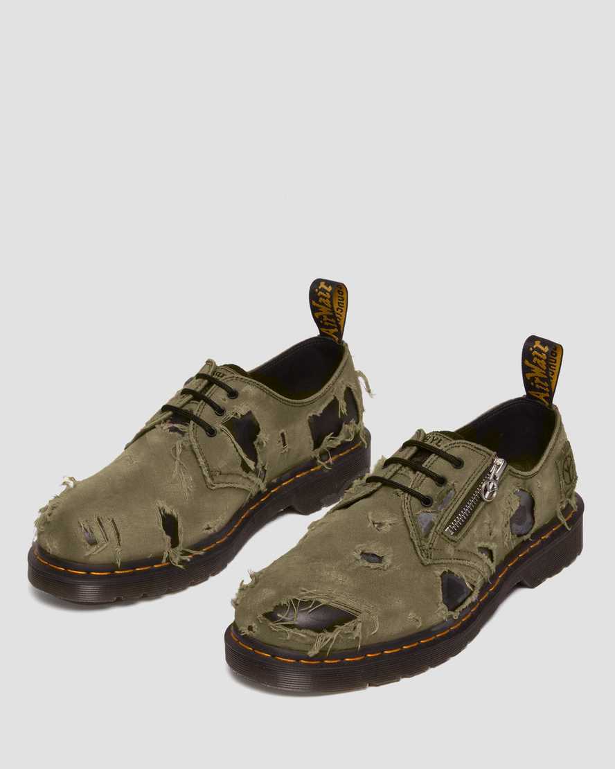 1461 Babylon Canvas & Leather Oxford Shoes1461 Babylon Canvas & Leather Oxford Shoes Dr. Martens
