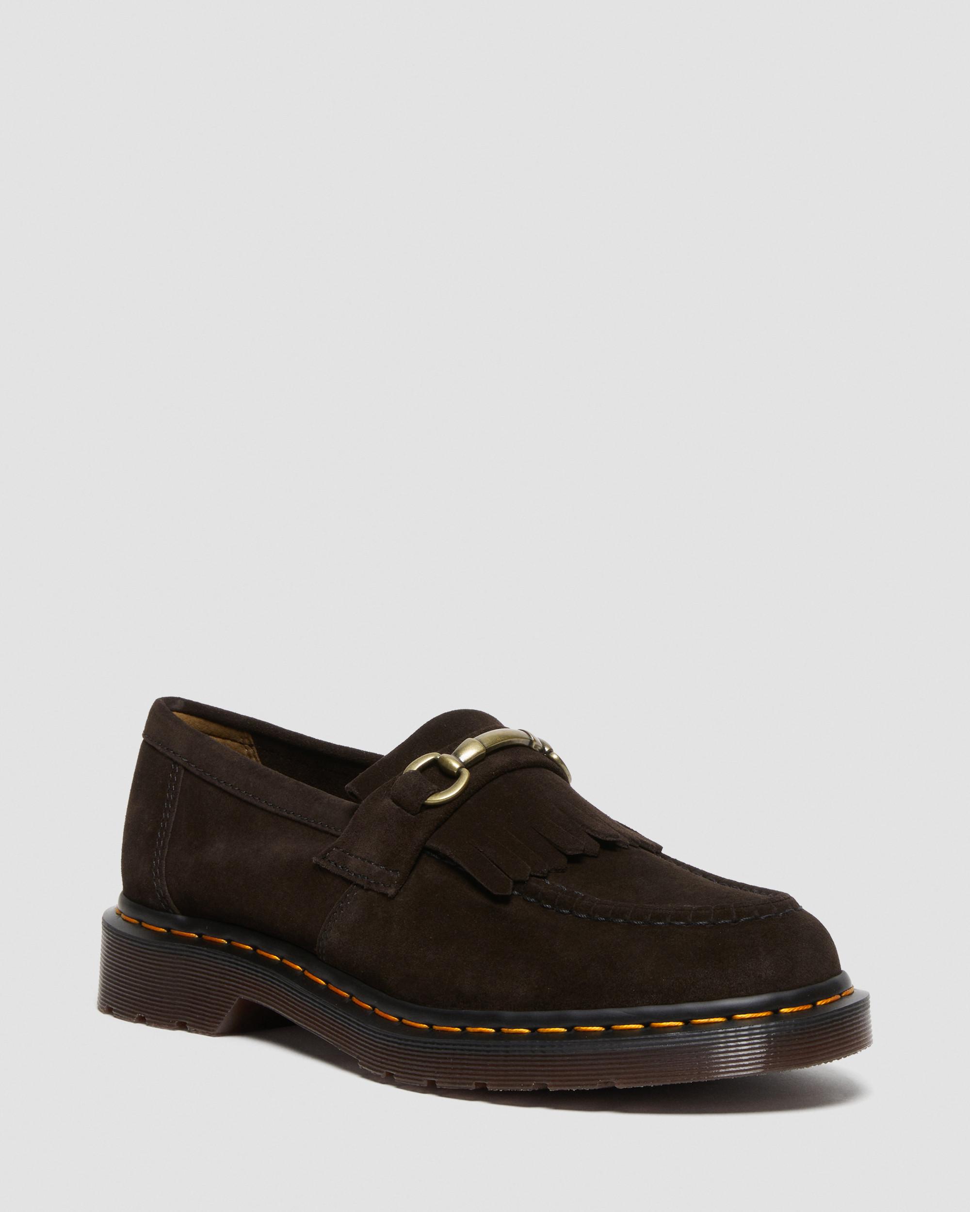 Adrian Suede Snaffle Loafers in Brown