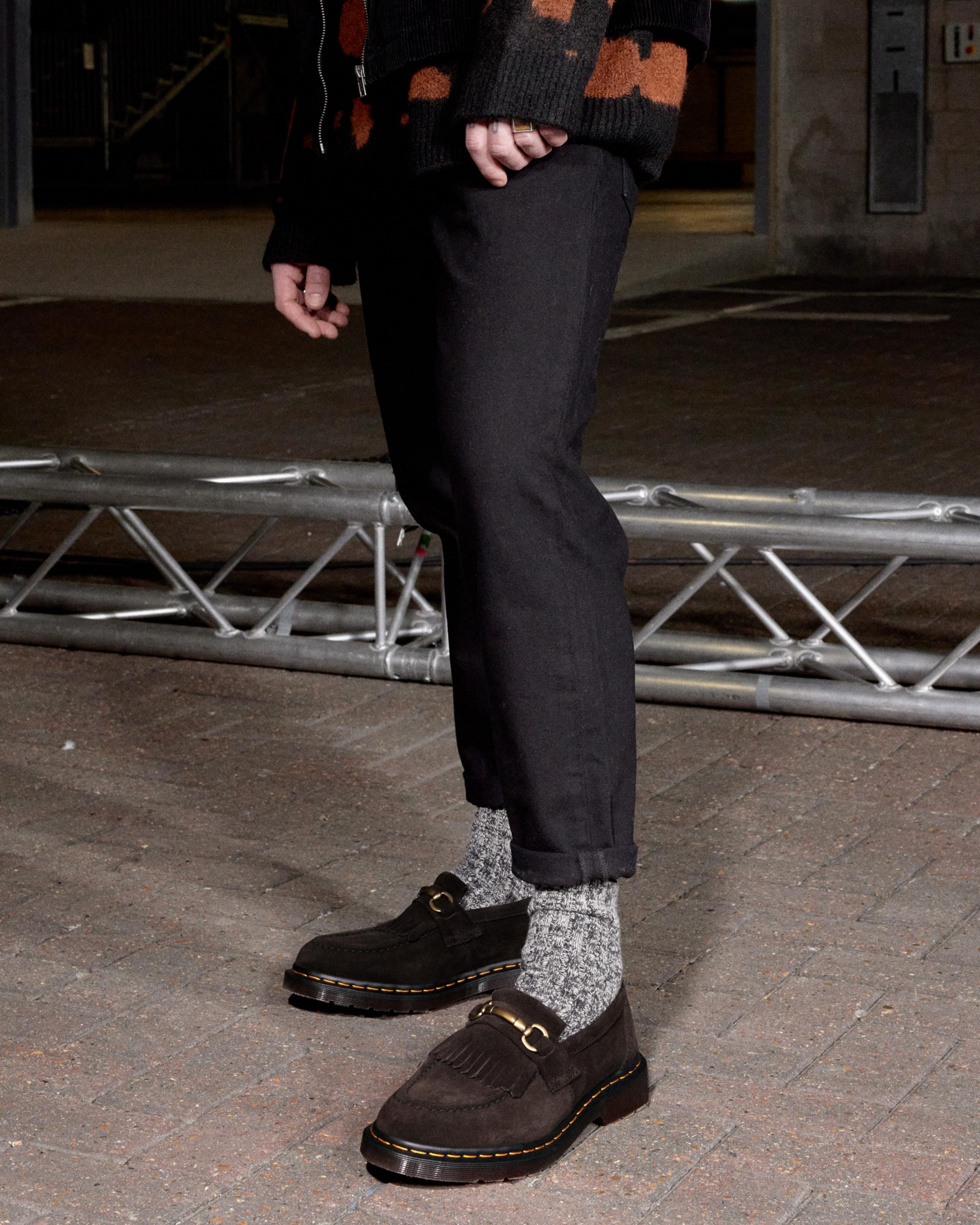 Dr.Martens ADRIAN SNAFFLE BLACK Dr. Adrian Snaffle Suede SVD –
