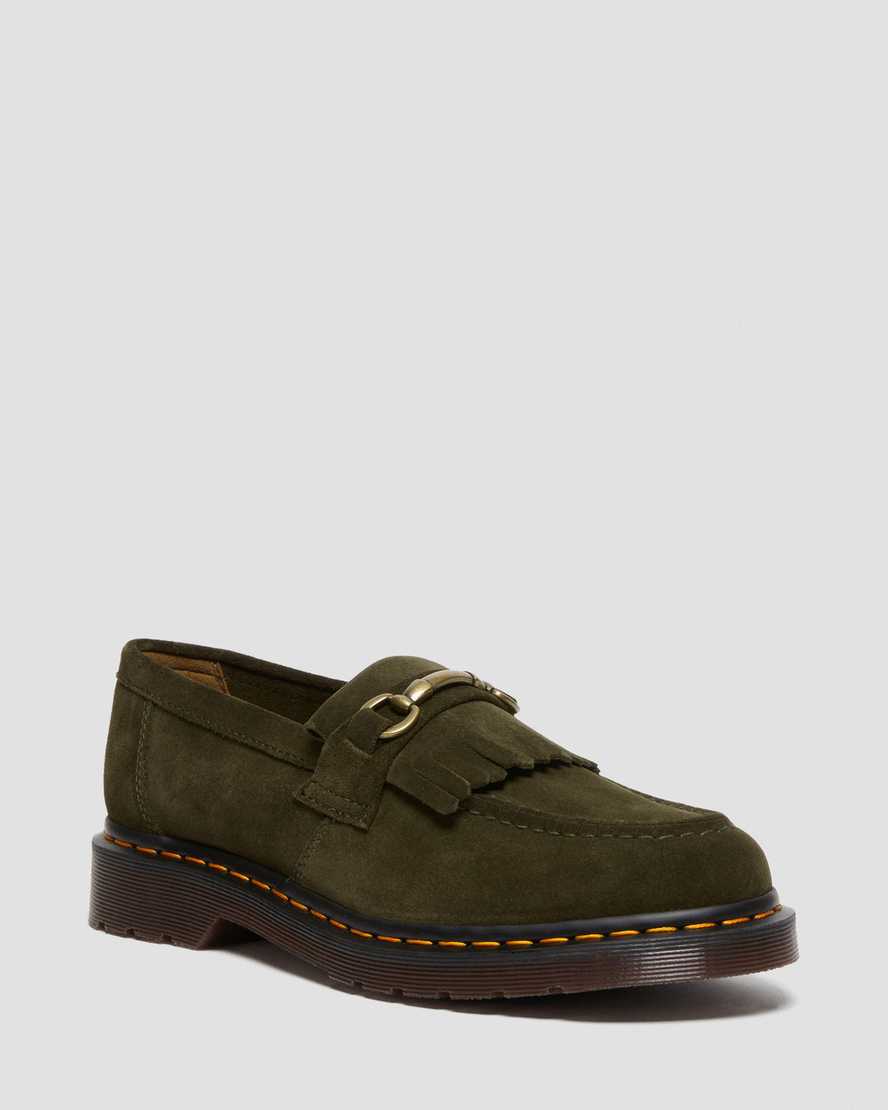 Adrian Snaffle Suede LoafersAdrian Suede Snaffle Loafers Dr. Martens