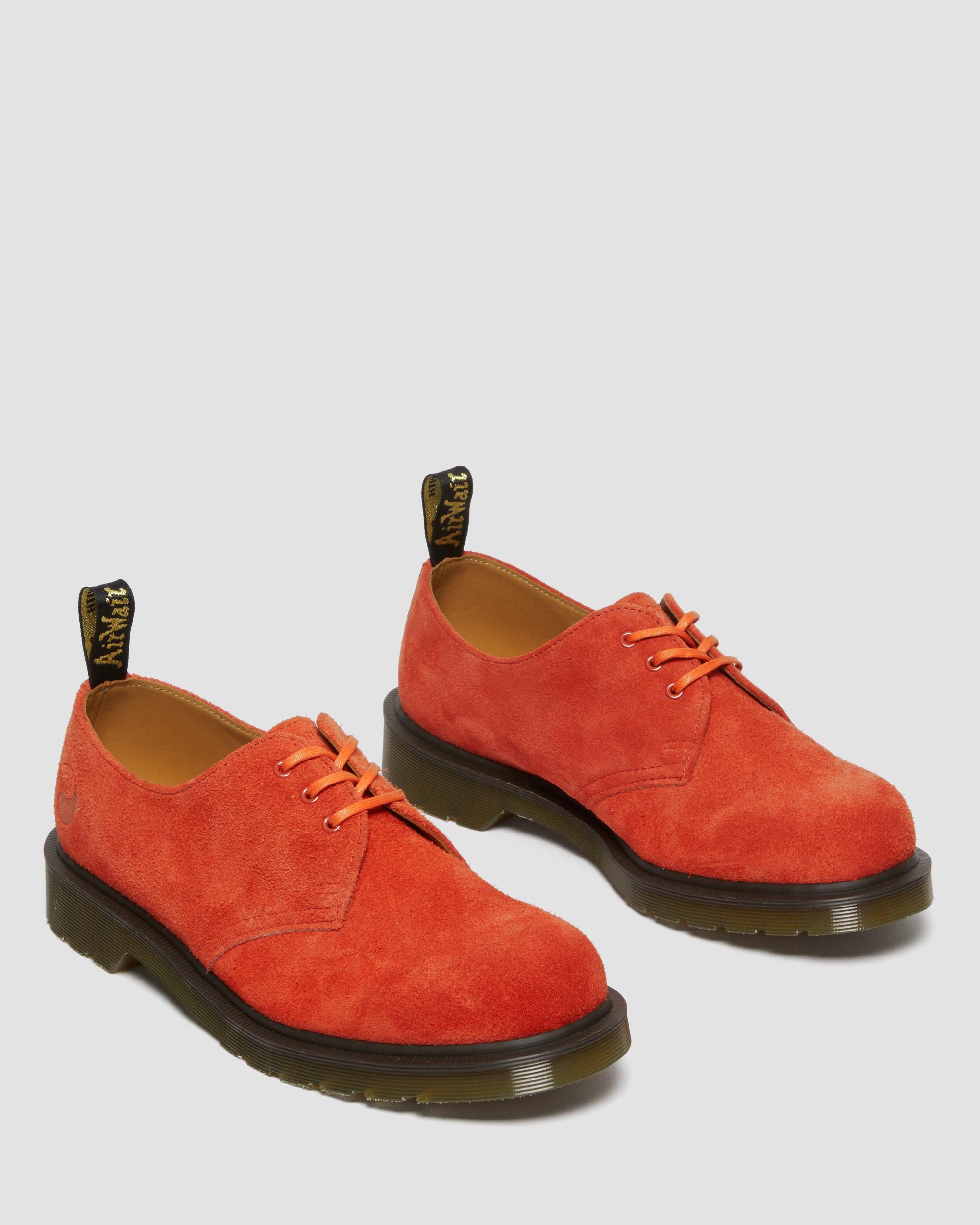Scarpe 1461 Our Legacy Work Shop scamosciate in Rosso