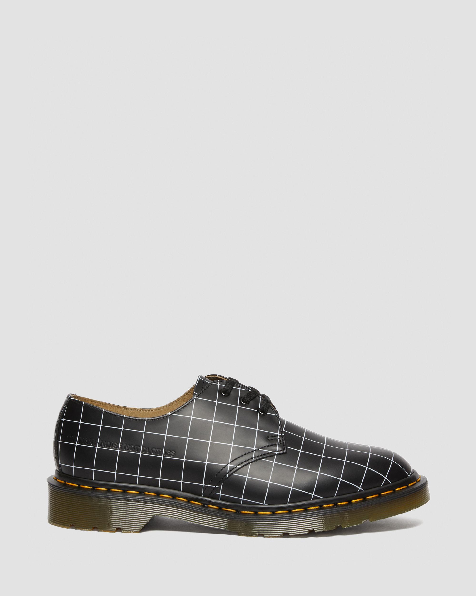 1461 Undercover Smooth Leather Shoes in Black