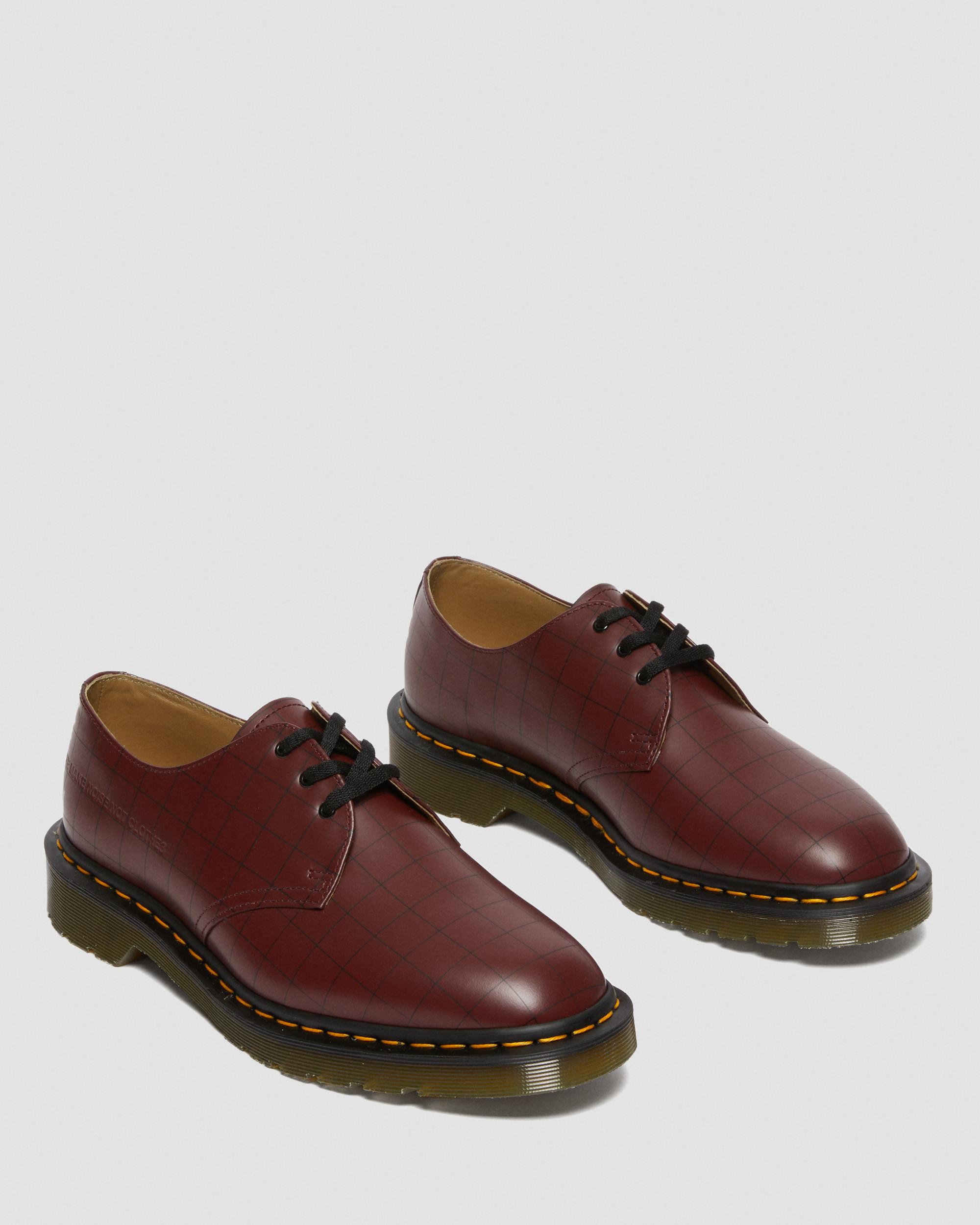 Dr. Martens 3ホール Cherry Red UK6 1461 Undercover Made in England Leather Oxford Shoes in CHERRY RED