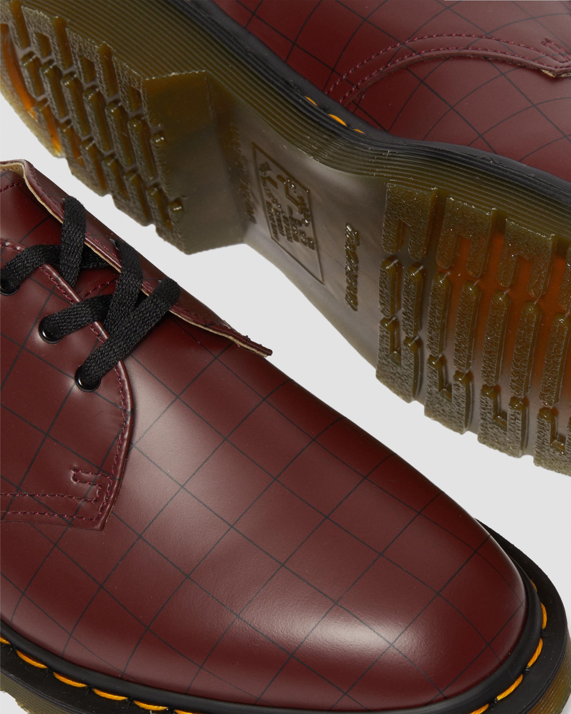 Zapatos 1461 Undercover en piel Smooth in Rojo cereza
