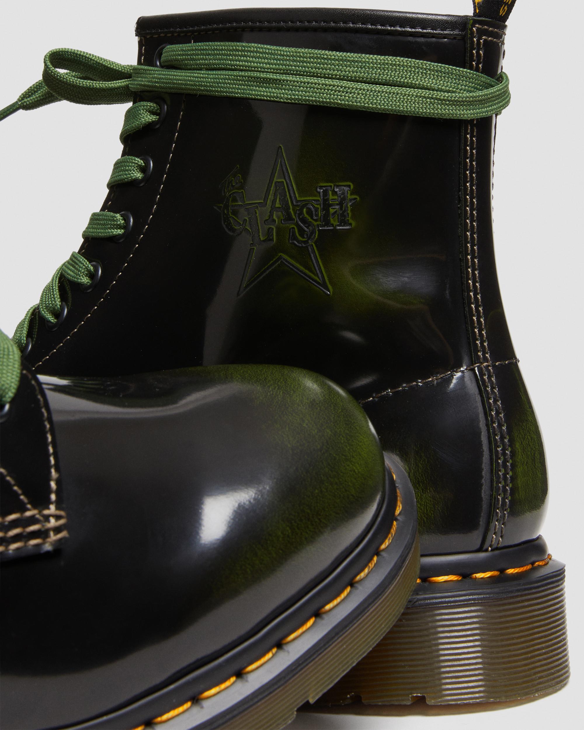 Army green hot sale dr martens