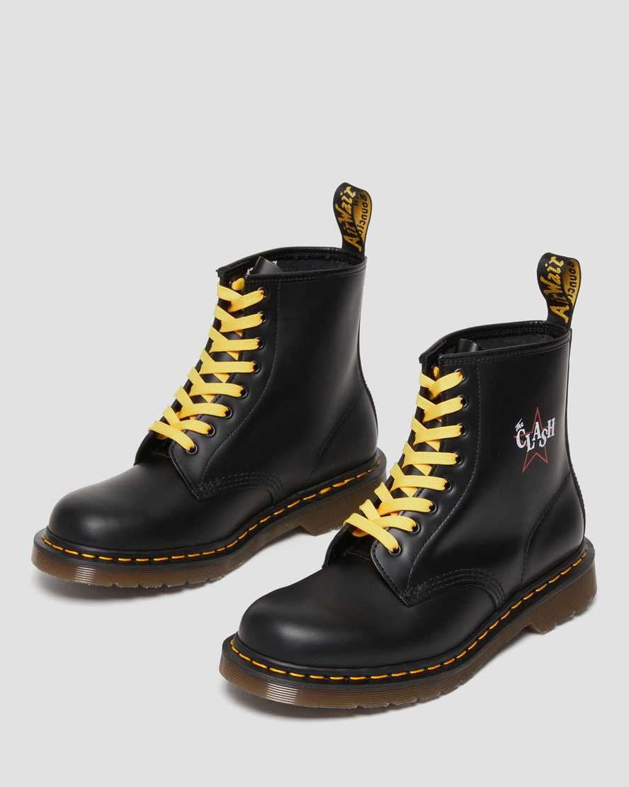 1460 The Clash Made in England Leather Lace Up Boots1460 The Clash Made in England Leather Lace Up Boots Dr. Martens